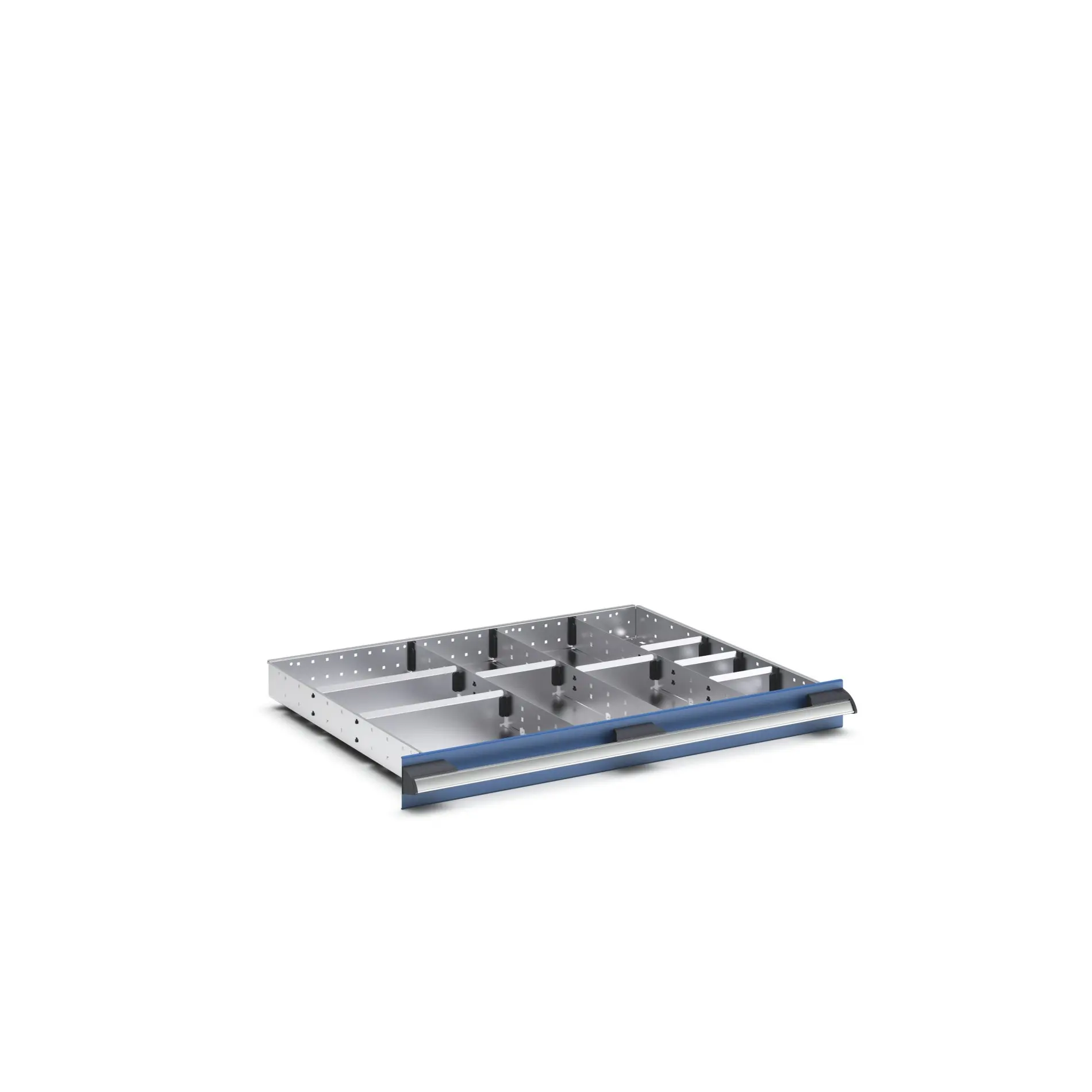 Produktfoto 1 von Bott Trennwandset, Typ Trennwand für Schubladen, Stahlblech, Silber