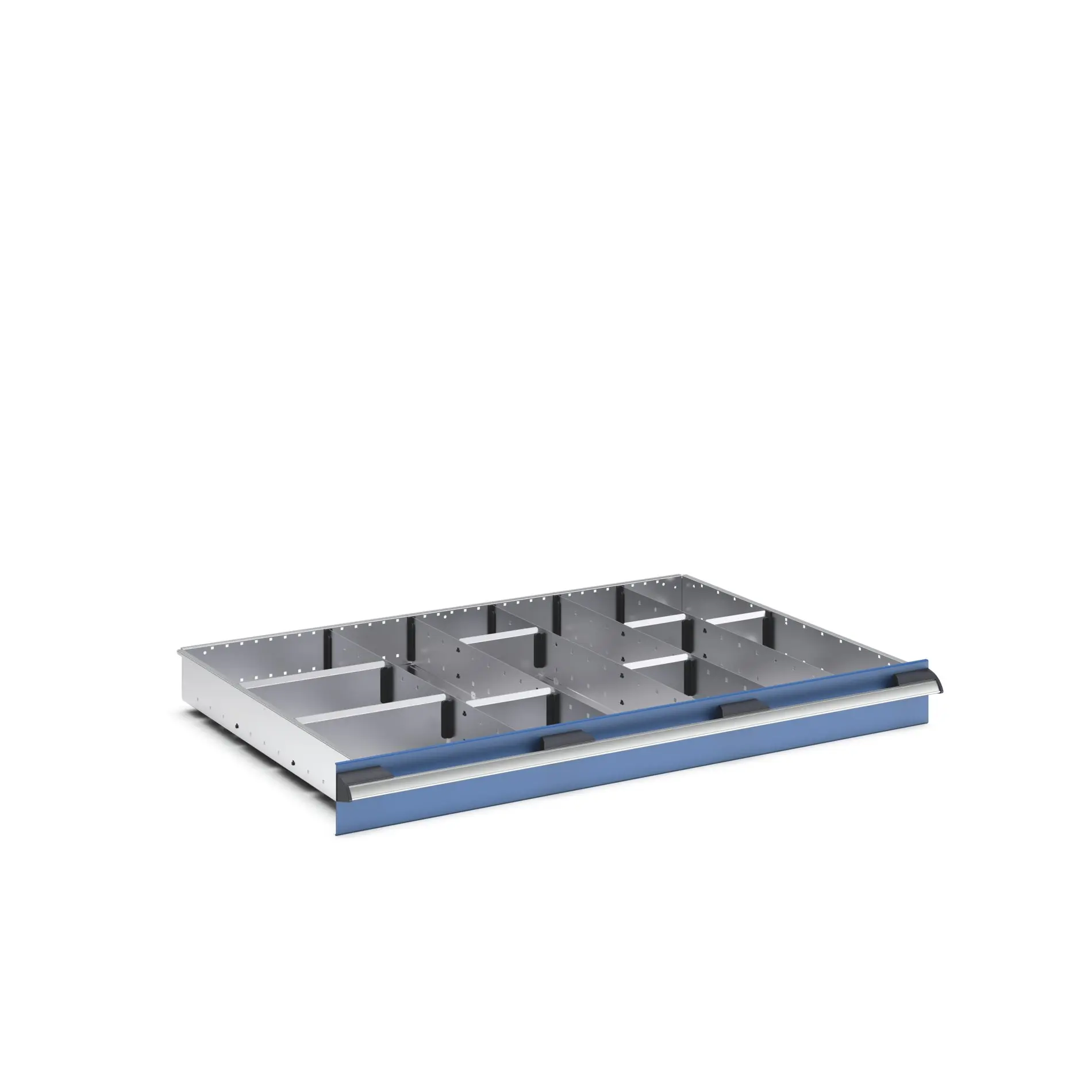 Produktfoto 1 von Bott Trennwandset, Typ Trennwand für Schubladen, Stahlblech, Silber