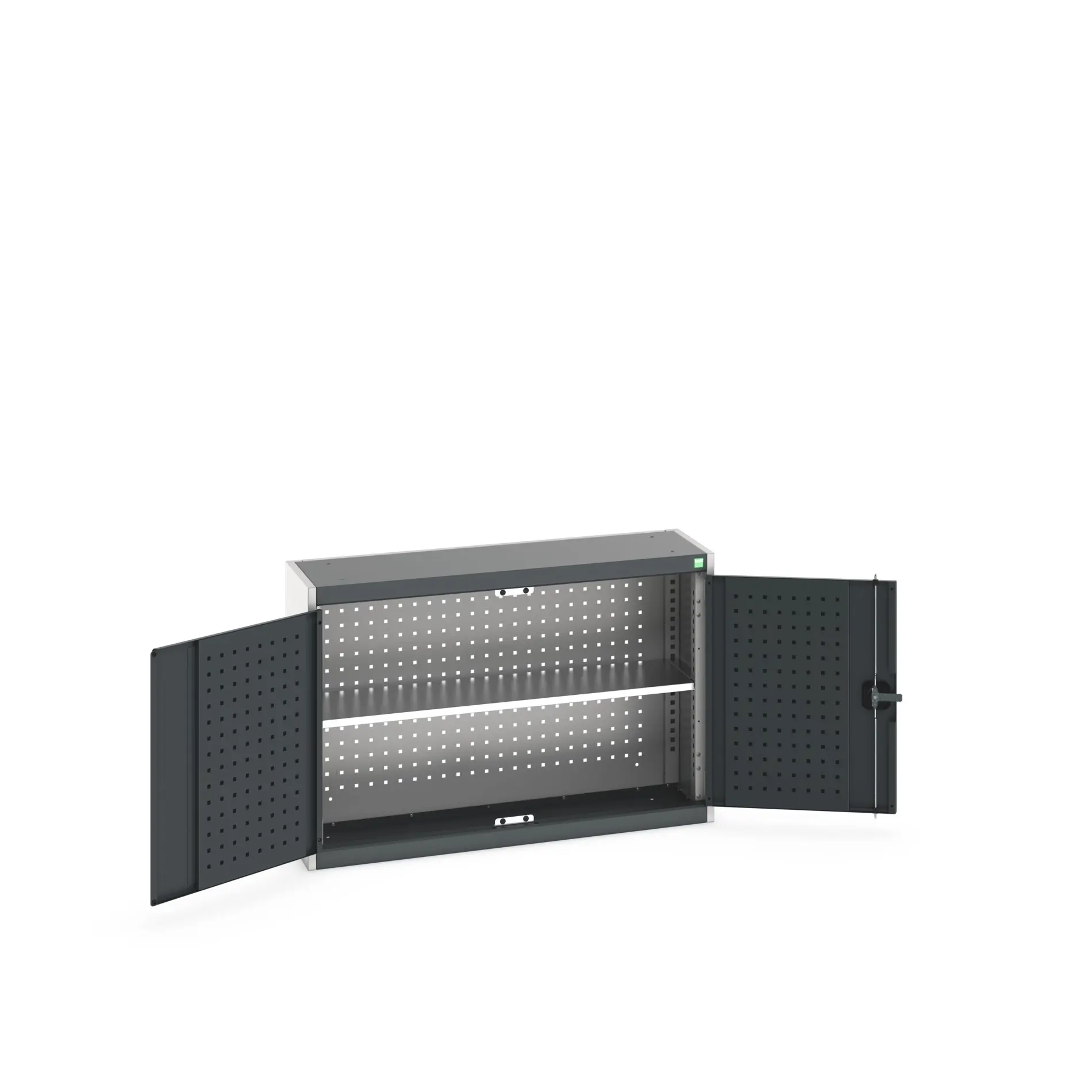 Produktfoto 1 von Bott Aufbewahrungsschrank Typ Schrank Freistehend 2 Tür/en 1 Regal/e 700 mm 1050 mm 325 mm Stahl
