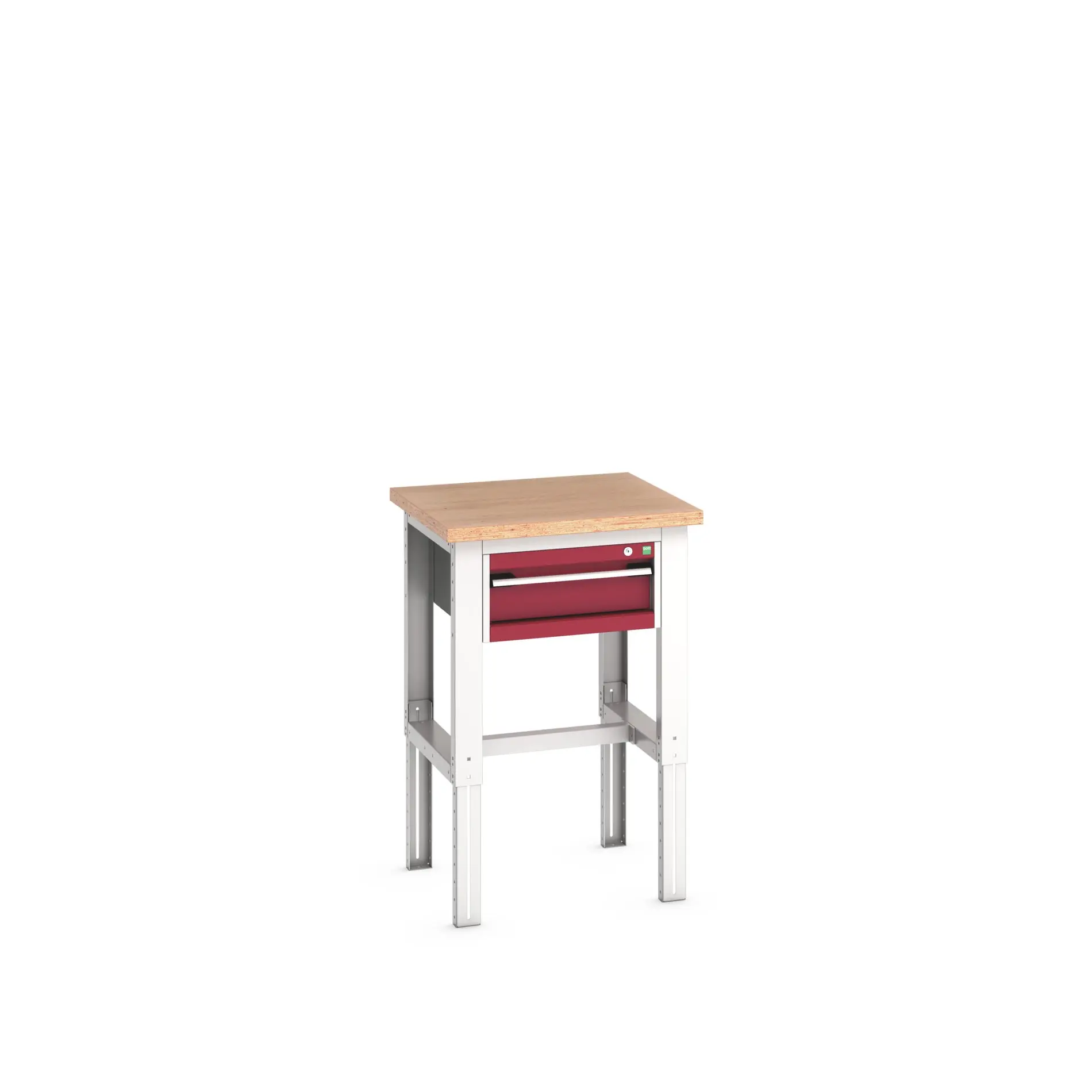 Produktfoto 1 von Bott Stahlblech Werkzeugkisten und Werkzeugschränke, Typ Mobiler Arbeitstisch 1 Schubladen, 840 mm x 750 mm x 750 mm