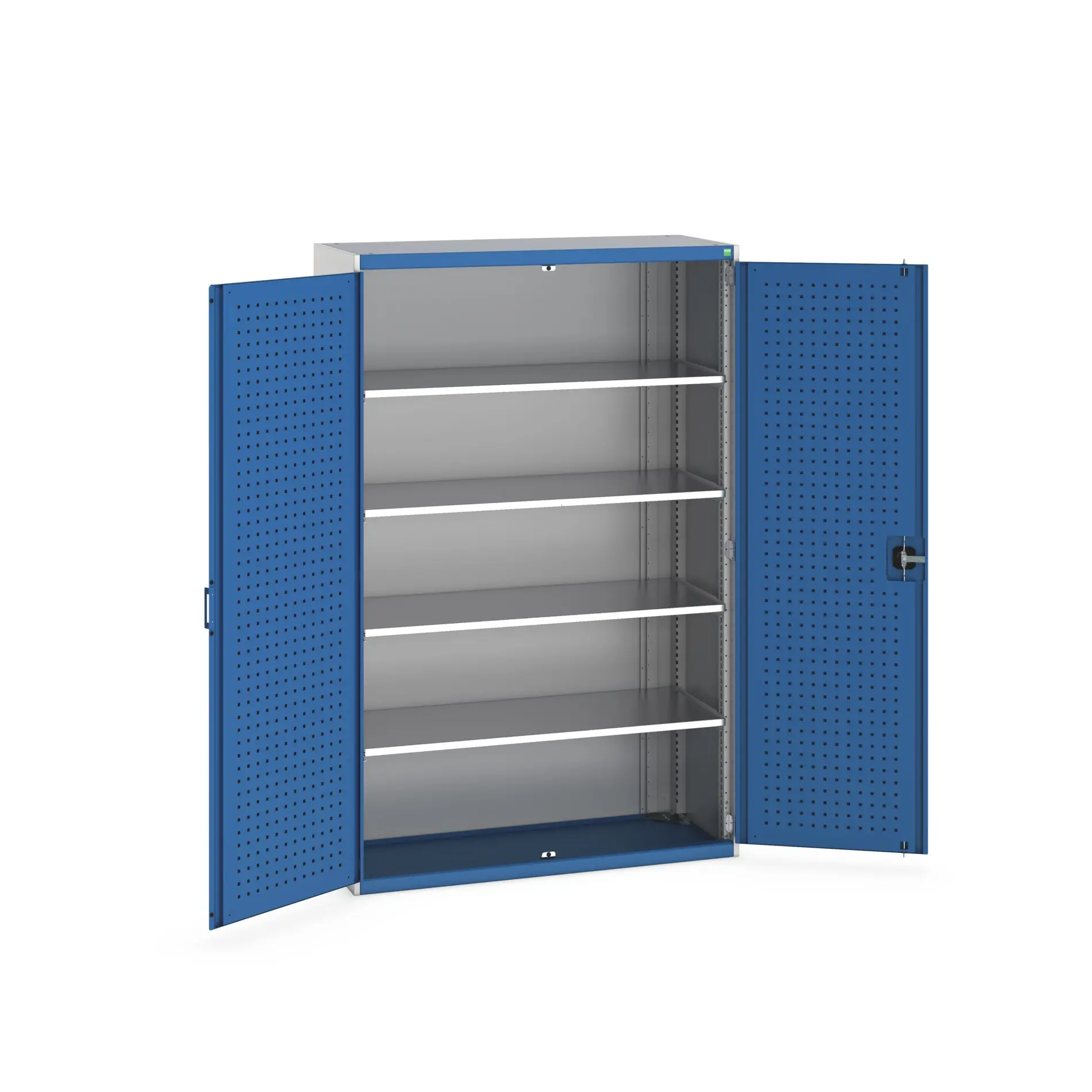 Produktfoto 1 von Bott Aufbewahrungsschrank Typ Schrank Freistehend 2 Tür/en 4 Regal/e 2000 mm 1300 mm Ja 525 mm Stahl