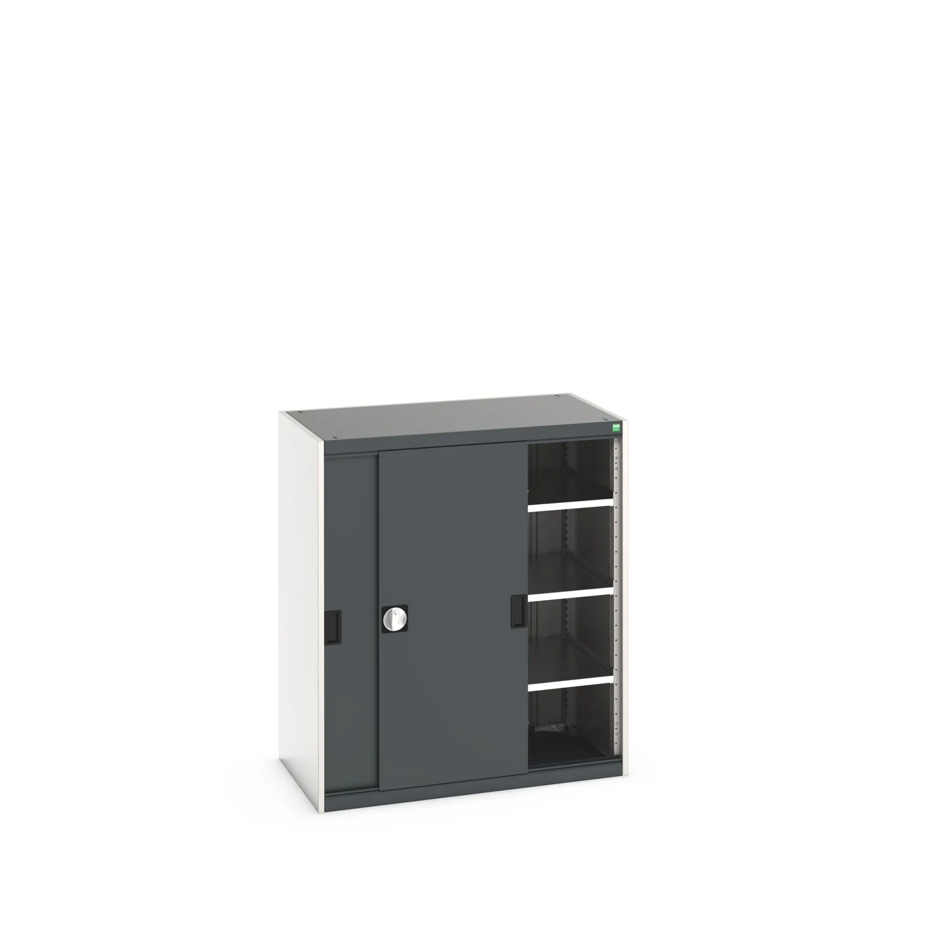 Produktfoto 1 von Bott Aufbewahrungsschrank Typ Schrank Freistehend 2 Tür/en 3 Regal/e 1200 mm 1050 mm Ja 650 mm Stahl