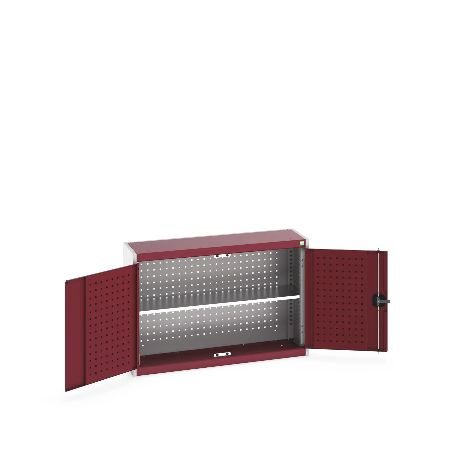 Produktfoto 1 von Bott Aufbewahrungsschrank Typ Wandschrank Freistehend 2 Tür/en 1 Regal/e 700 mm 1050 mm 325 mm Stahl