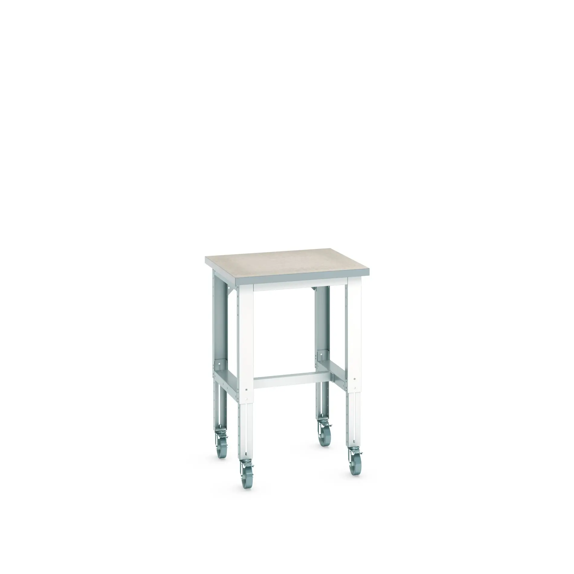 Produktfoto 1 von Bott 41003267.16V Mobile Rahmenbank Tragbar Stahlblech Werkbank Einstellbare Höhe L. 750 mm B. 750 mm H. 1140 mm