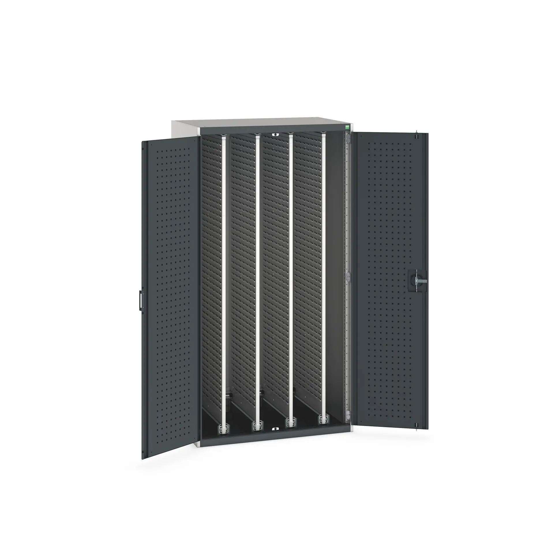 Produktfoto 1 von Bott Aufbewahrungsschrank Typ Schrank Freistehend 2 Tür/en 2000 mm 1050 mm 650 mm Stahl