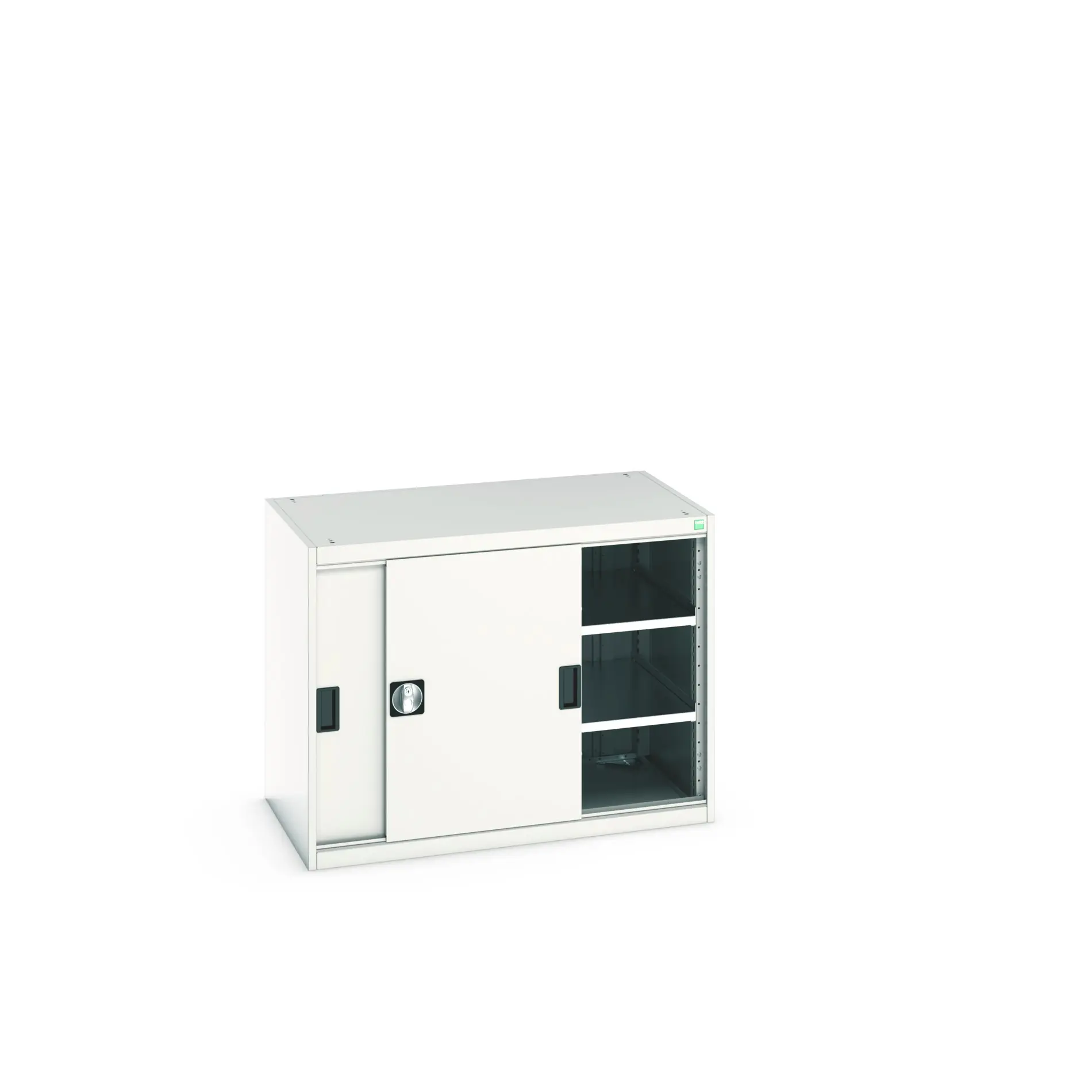 Produktfoto 1 von Bott Aufbewahrungsschrank Typ Schrank Freistehend 2 Tür/en 2 Regal/e 800 mm 1050 mm Ja 650 mm Stahl