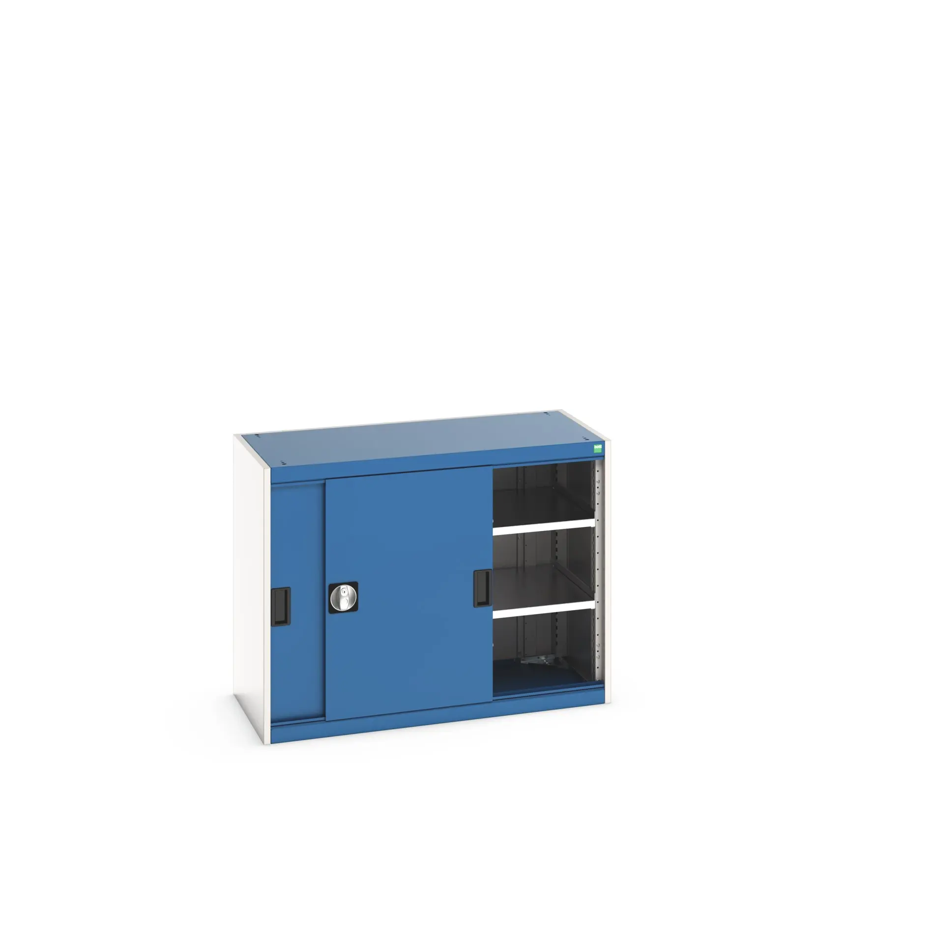 Produktfoto 1 von Bott Aufbewahrungsschrank Typ Regalschrank Freistehend 2 Tür/en 2 Regal/e 800 mm 1050 mm Ja 525 mm Stahlblech
