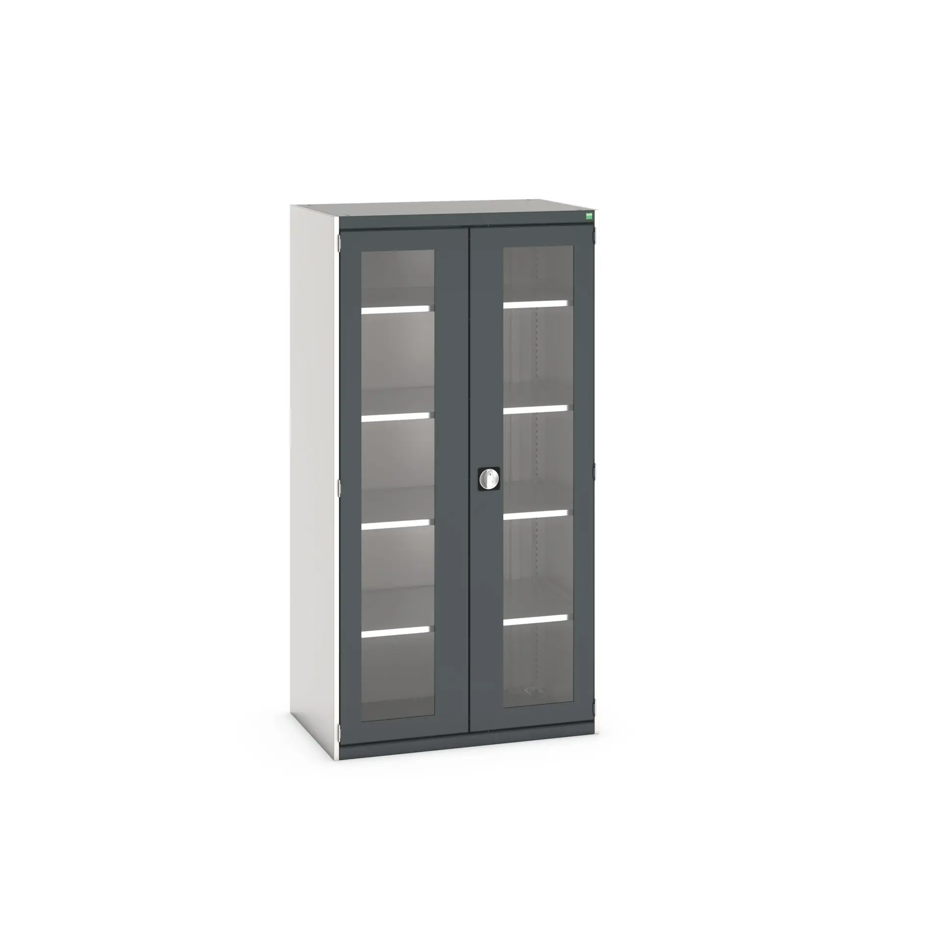 Produktfoto 1 von Bott Aufbewahrungsschrank Typ Regalschrank Freistehend 2 Tür/en 4 Regal/e 2000 mm 1050 mm Ja 650 mm Stahlblech