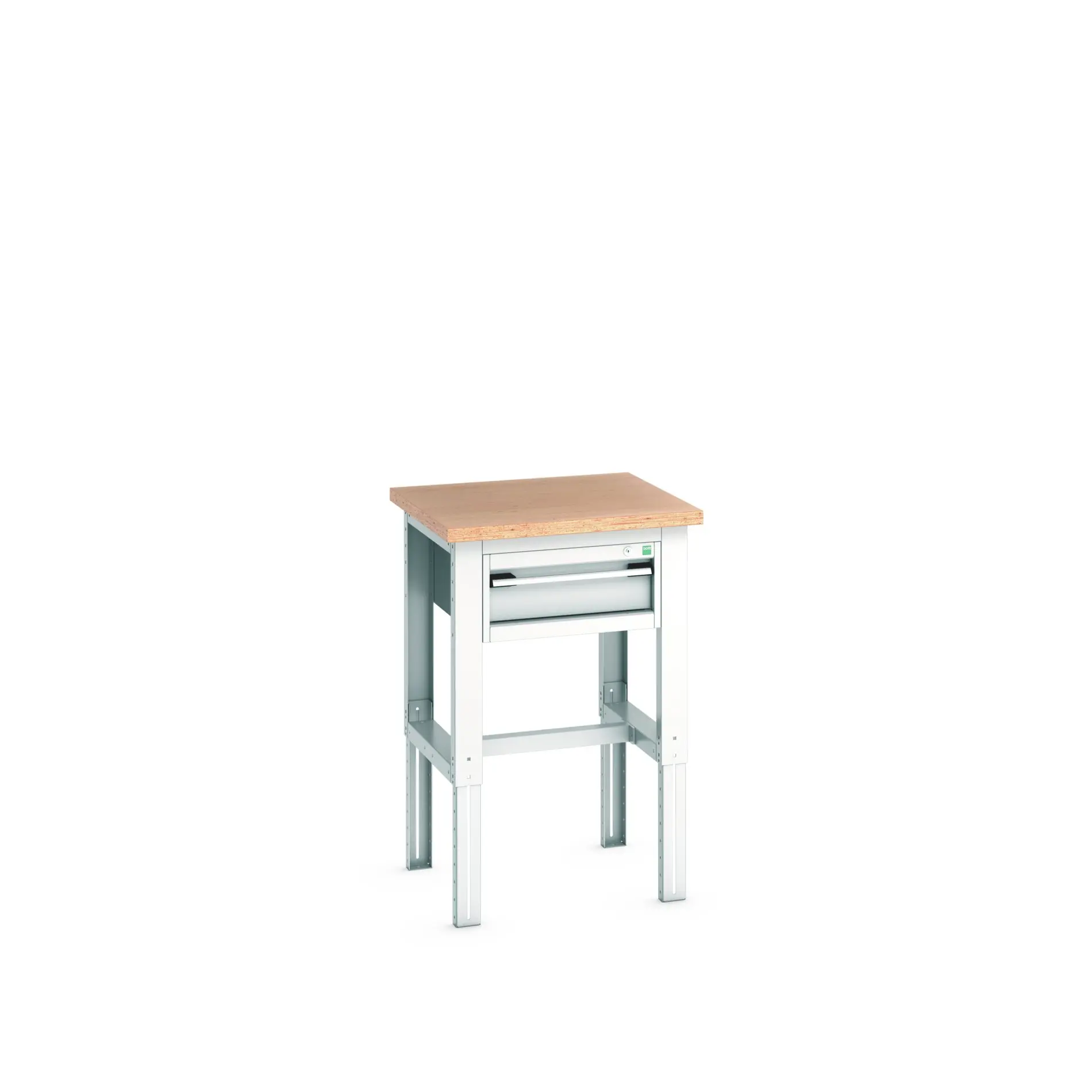 Produktfoto 1 von Bott Stahlblech Werkzeugkisten und Werkzeugschränke, Typ Mobiler Arbeitstisch 1 Schubladen, 840 mm x 750mm x 750 mm