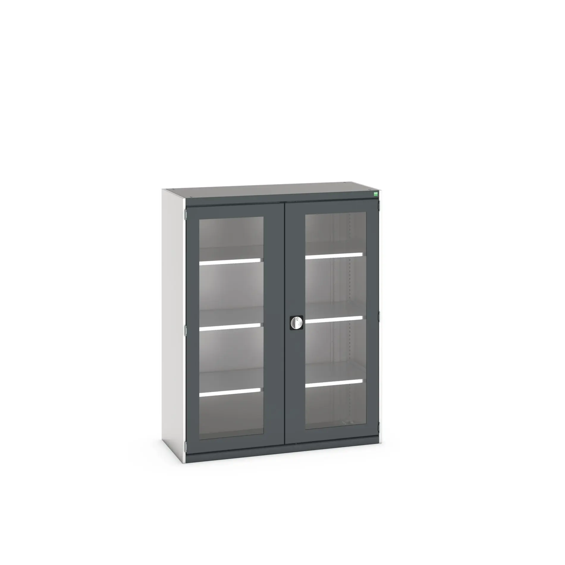 Produktfoto 1 von Bott Schrank Typ Regalschrank Bodenmontage 2 Tür/en 3 Regal/e Stahlblech