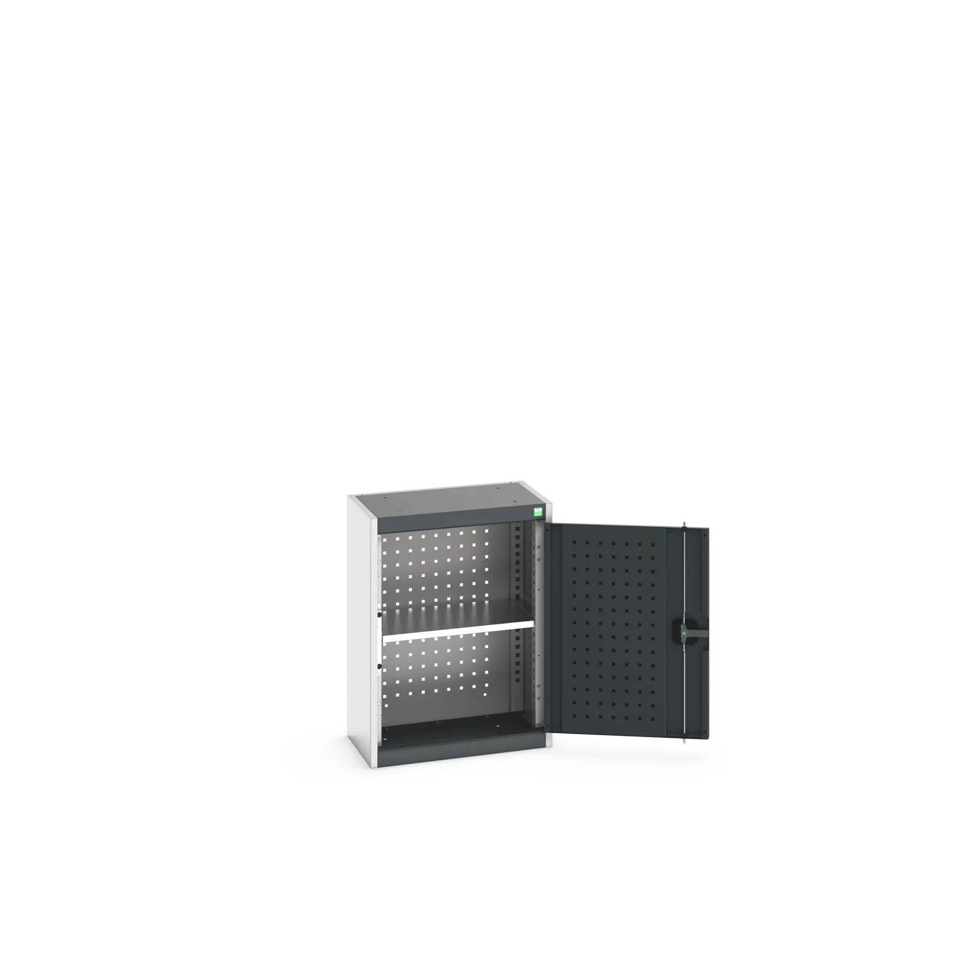 Produktfoto 1 von Bott Aufbewahrungsschrank Typ Wandschrank 1 Tür/en 1 Regal/e 700 mm 525 mm 325 mm Stahlblech