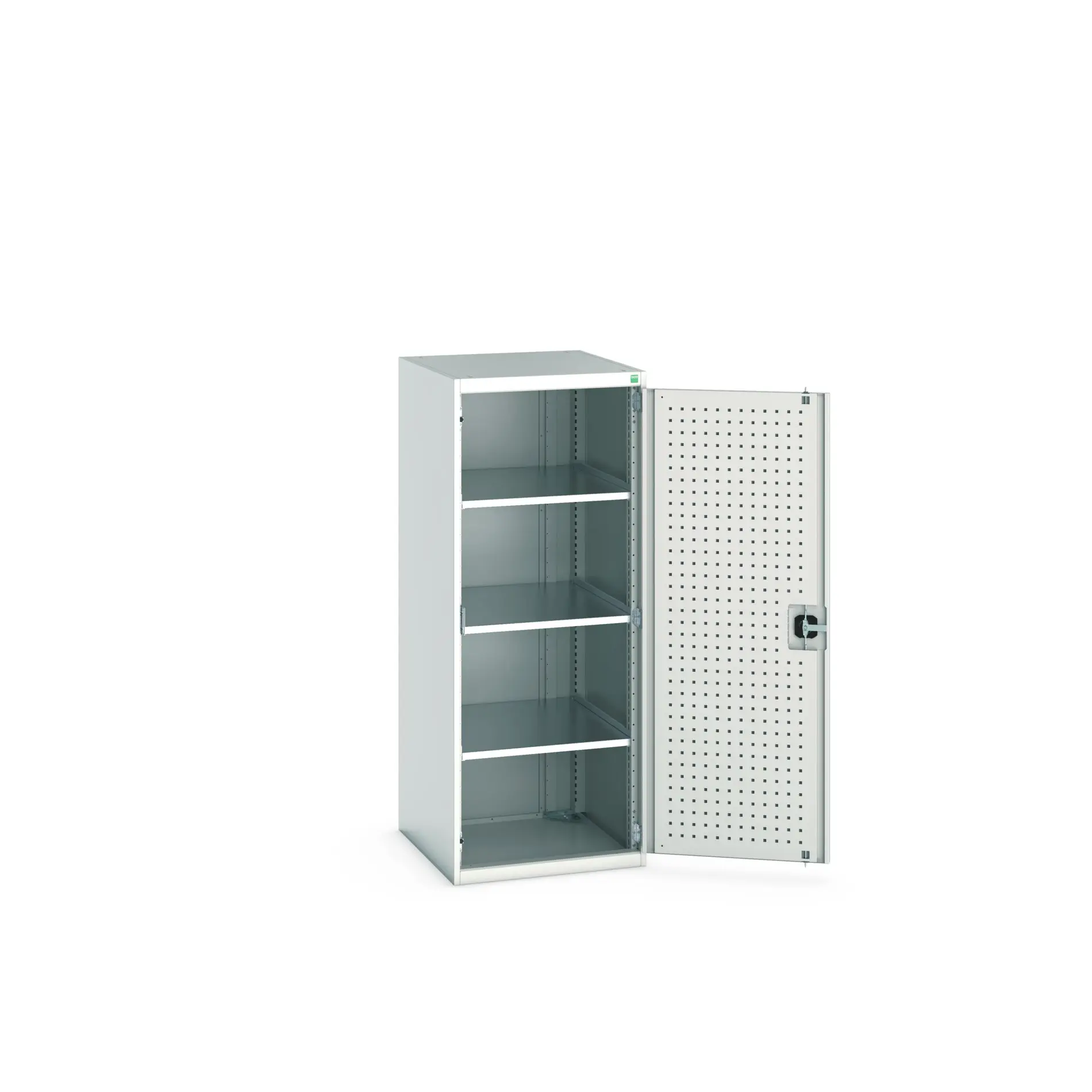 Produktfoto 1 von Bott Schrank Typ Regalschrank Bodenmontage 1 Tür/en 3 Regal/e Stahlblech