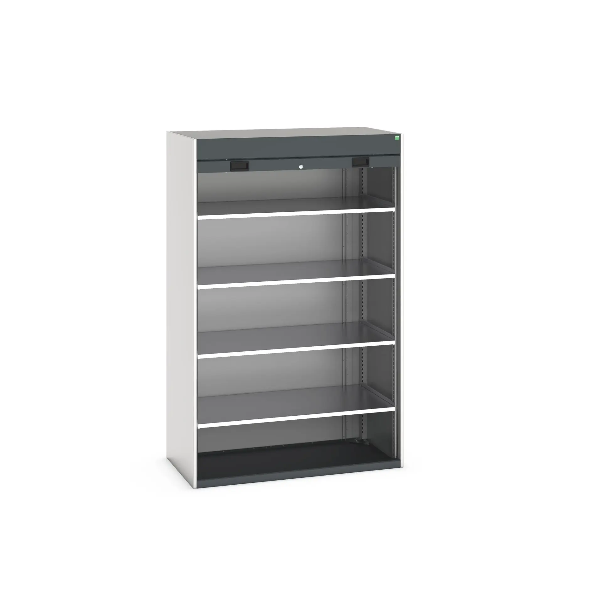 Produktfoto 1 von Bott Aufbewahrungsschrank Typ Regalschrank Freistehend 1 Tür/en 4 Regal/e 2000 mm 1300 mm 650 mm Stahlblech