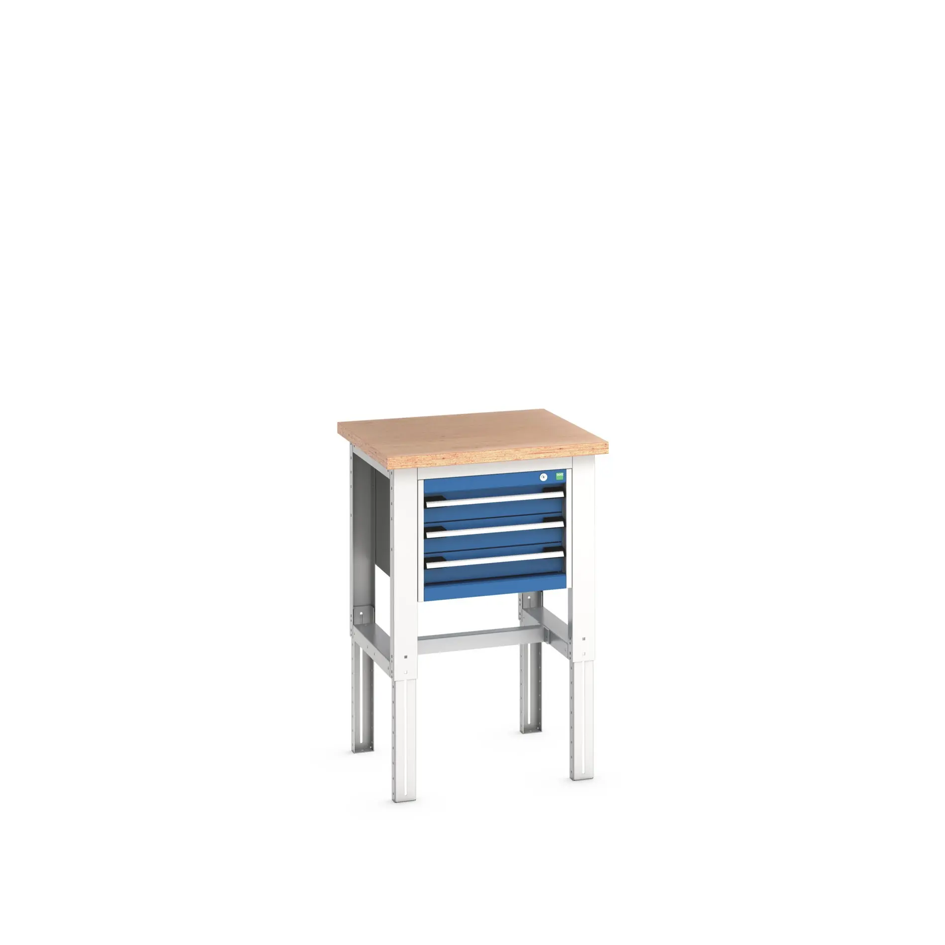 Produktfoto 1 von Bott Stahlblech Werkzeugschrankmodul 3 Schubladen, x 750mm x 750mm
