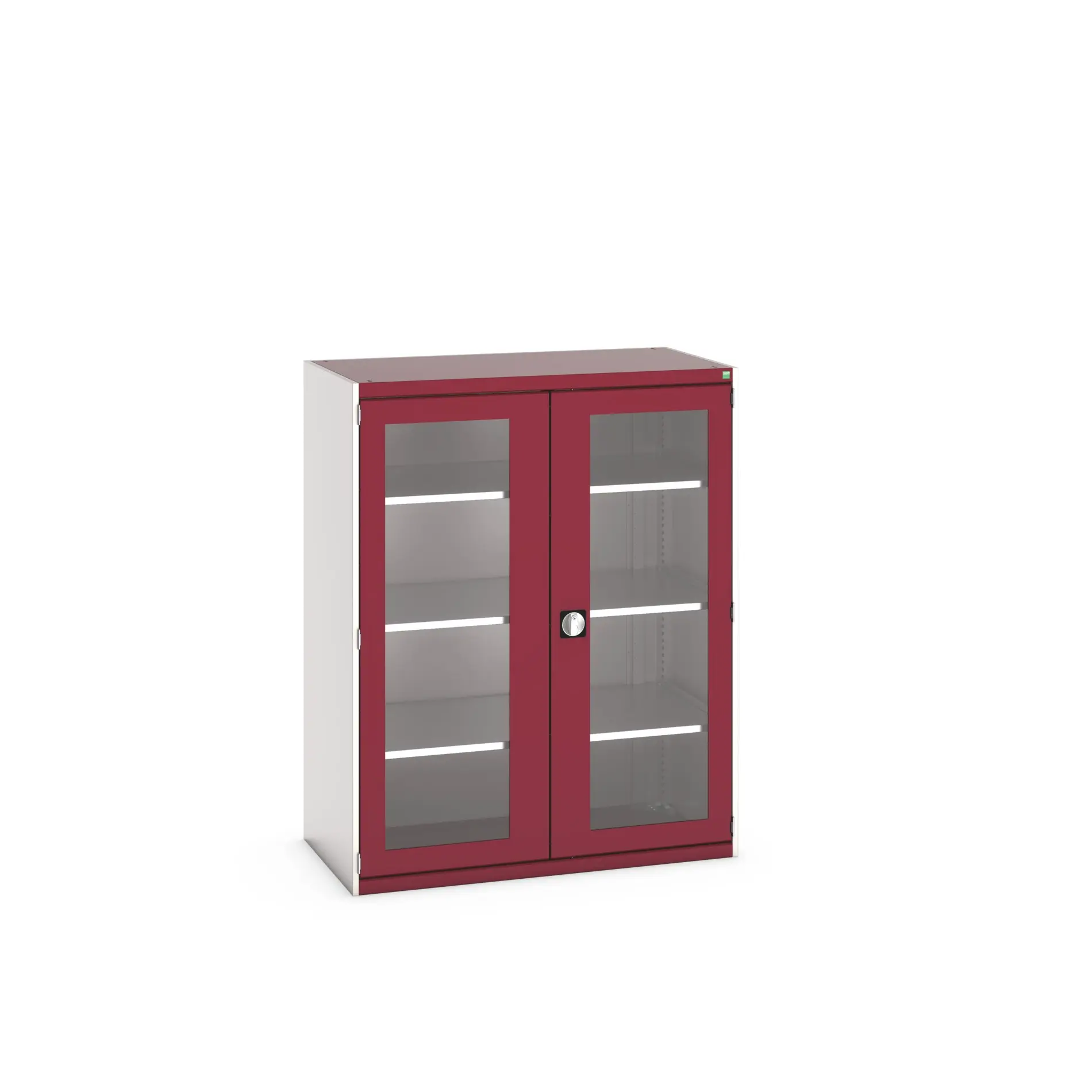 Produktfoto 1 von Bott Aufbewahrungsschrank Typ Regalschrank Freistehend 2 Tür/en 3 Regal/e 1600 mm 1300 mm Ja 650 mm Stahlblech