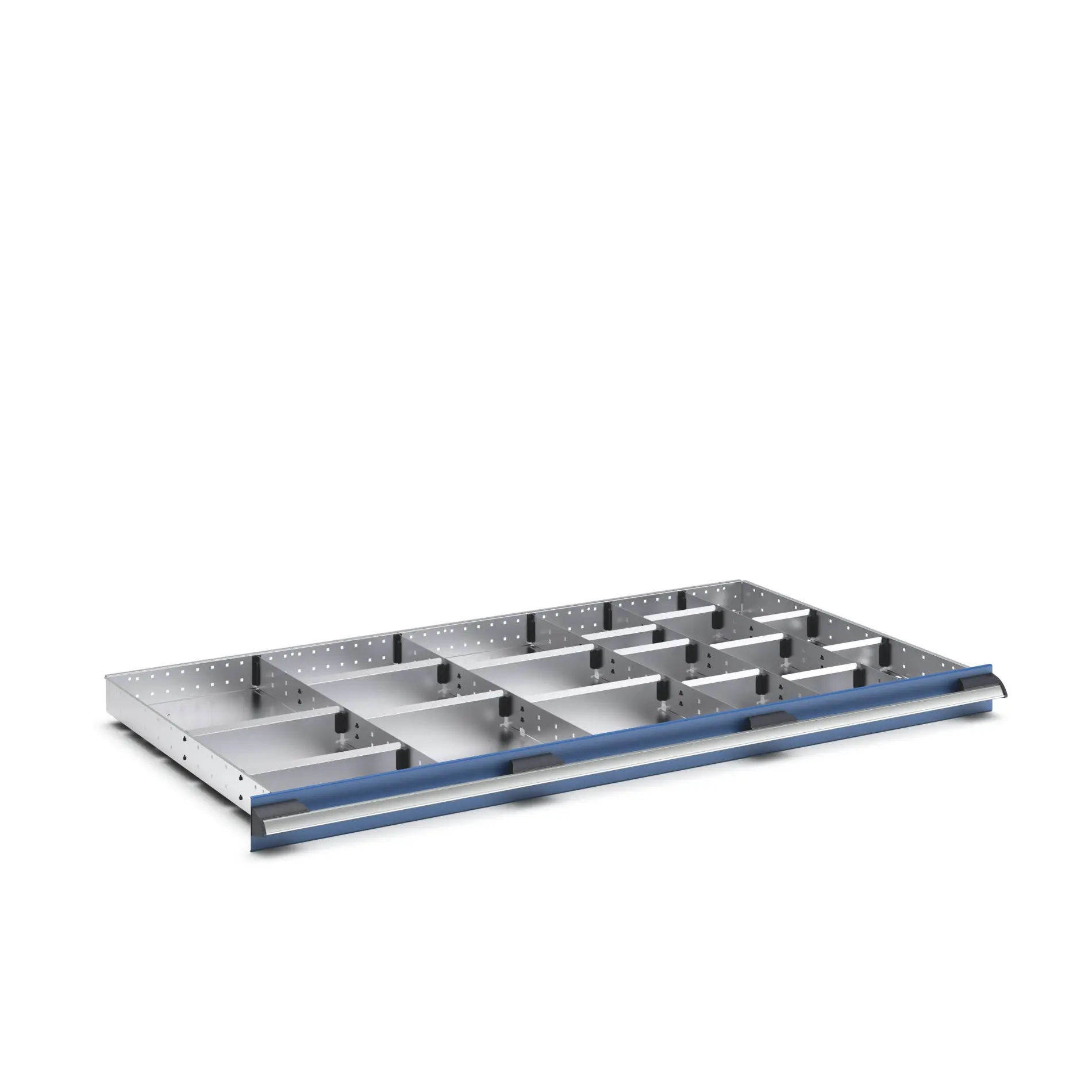 Produktfoto 1 von Bott Trennwandset, Typ Trennwand für Schubladen, Stahlblech, Silber
