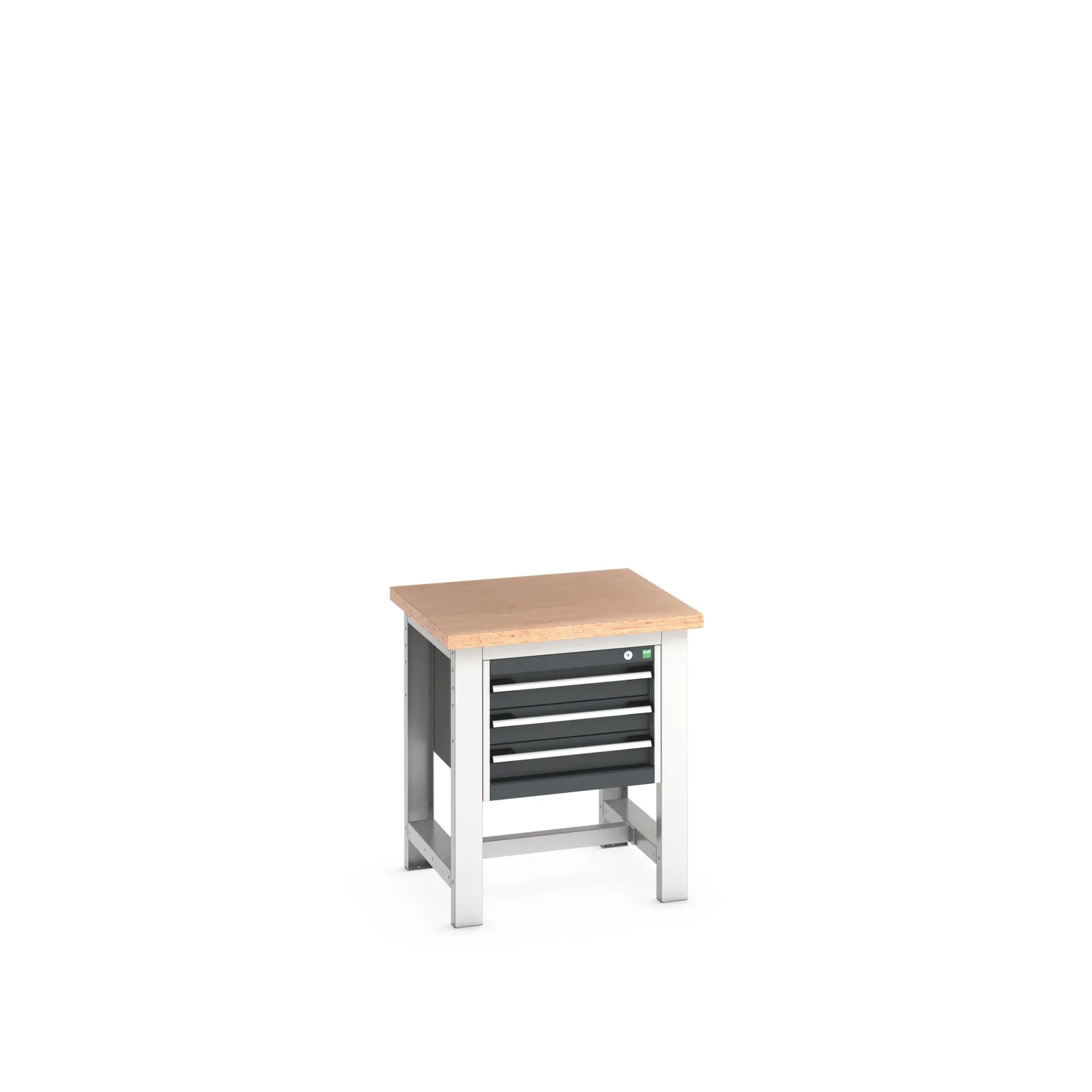 Produktfoto 1 von Bott Stahlblech Werkzeugschrankmodul 3 Schubladen, x 750mm x 750mm