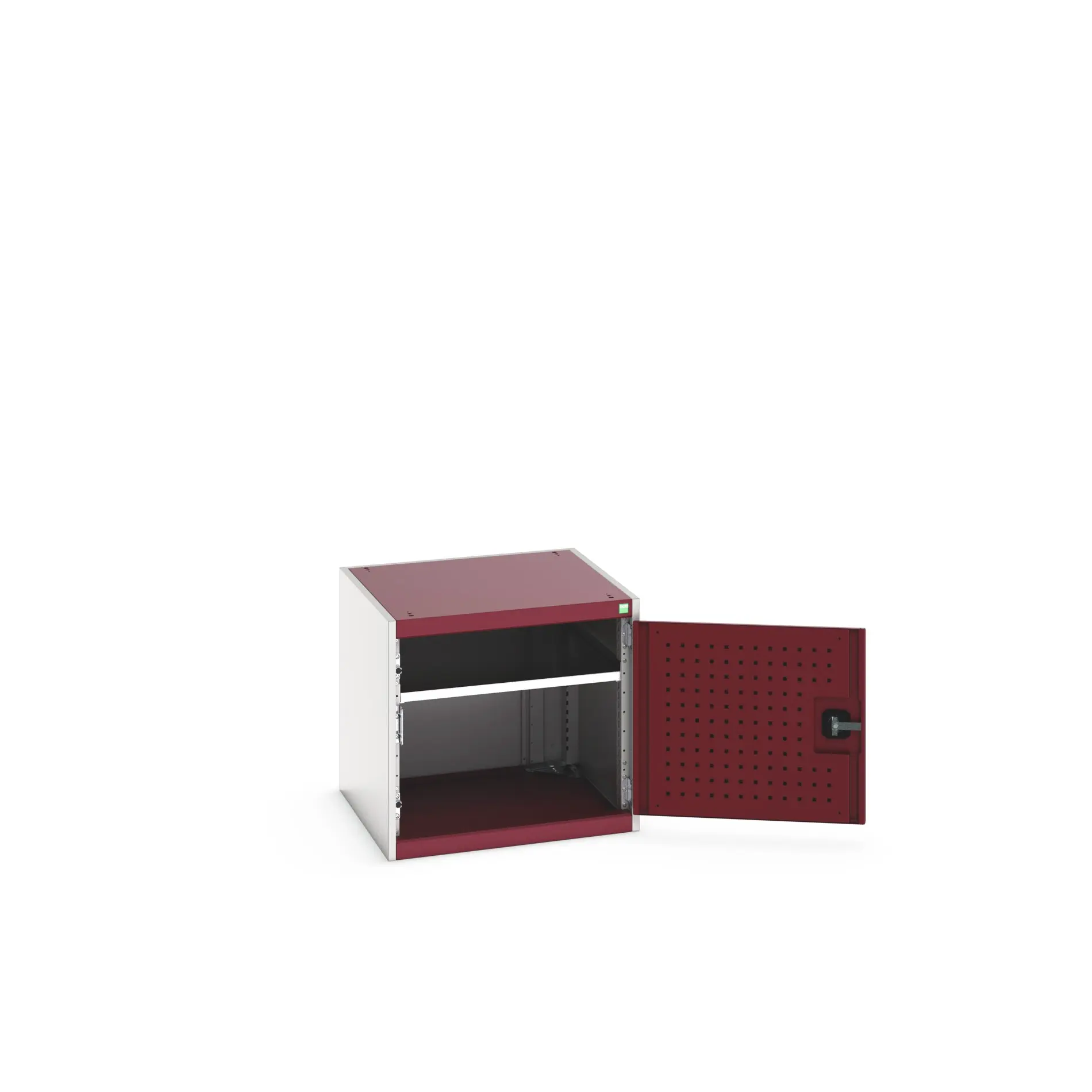 Produktfoto 1 von Bott Schrank Typ Regalschrank Freistehend 1 Tür/en 1 Regal/e 600 mm 650mm Abschließbar 650 mm Stahlblech