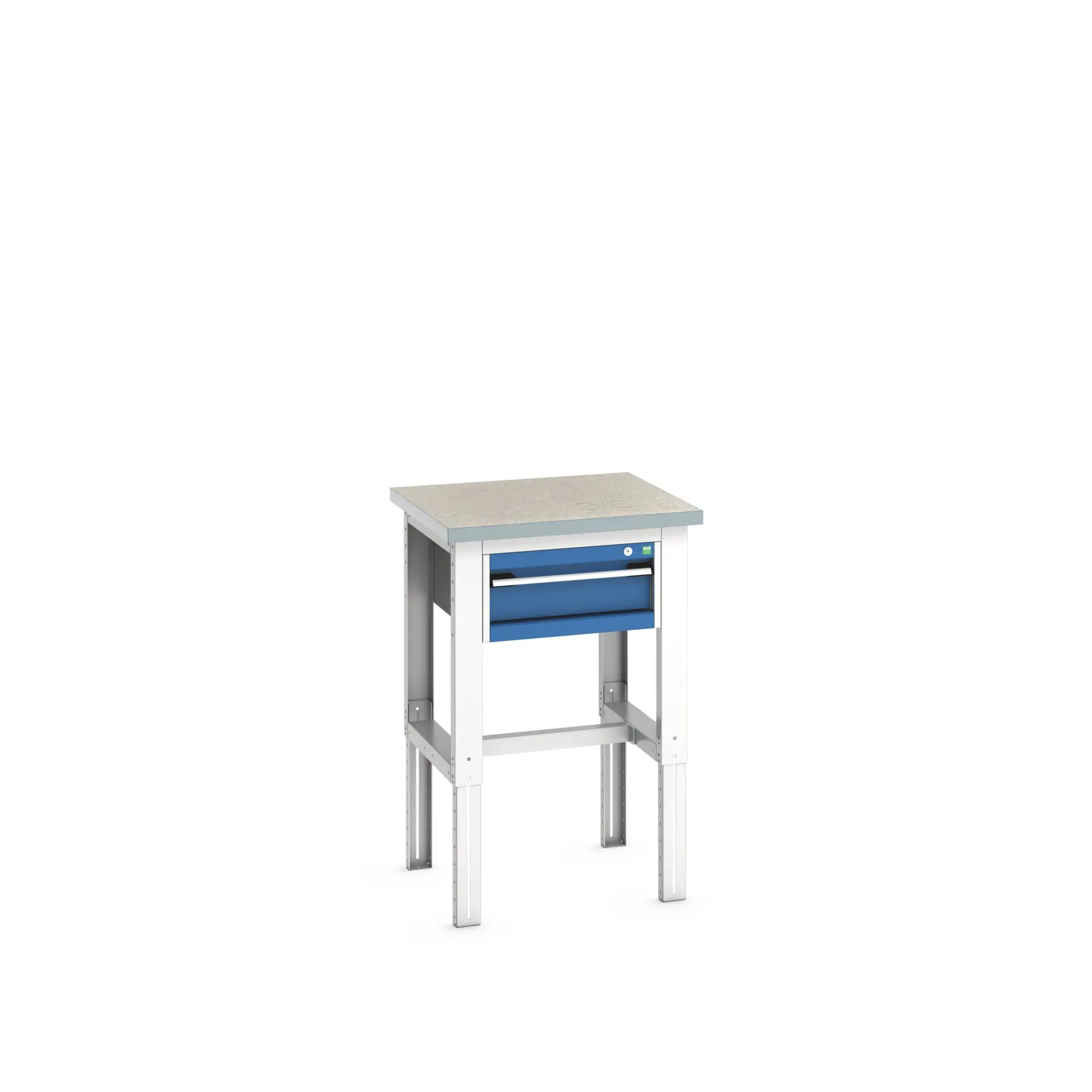 Produktfoto 1 von Bott Stahlblech Werkzeugkisten und Werkzeugschränke, Typ Mobiler Arbeitstisch 1 Schubladen, 840 mm x 750mm x 750 mm