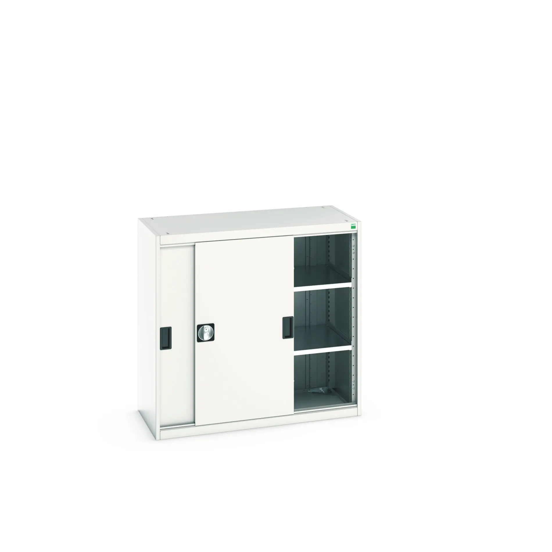 Produktfoto 1 von Bott Schrank Typ Regalschrank Freistehend 2 Tür/en 2 Regal/e 1000 mm 1050mm Abschließbar 525 mm Stahlblech