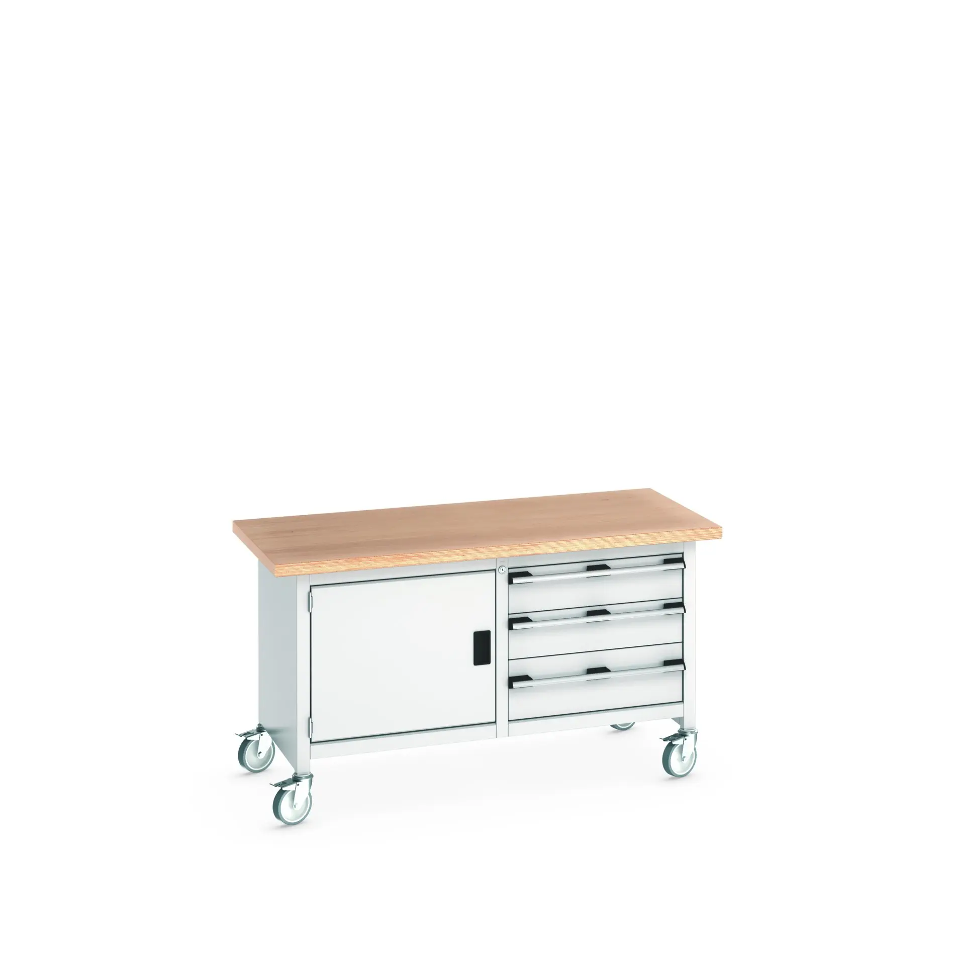Produktfoto 1 von Bott 41002100.16V Aufbewahrungstisch Tragbar Stahlblech Werkbank L. 1500 mm B. 750 mm H. 840 mm, Traglast 225kg