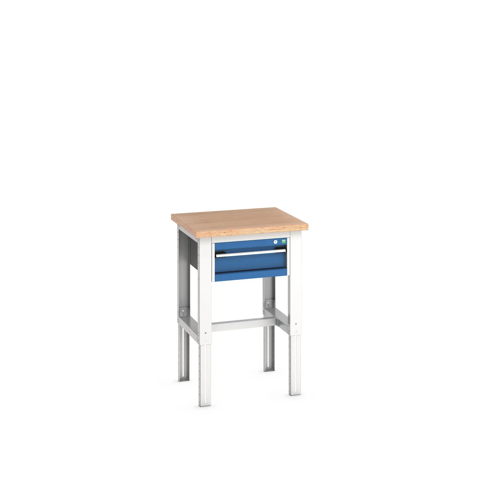 Produktfoto 1 von Bott Stahlblech Werkzeugkisten und Werkzeugschränke, Typ Mobiler Arbeitstisch 1 Schubladen, 840 mm x 750mm x 750 mm