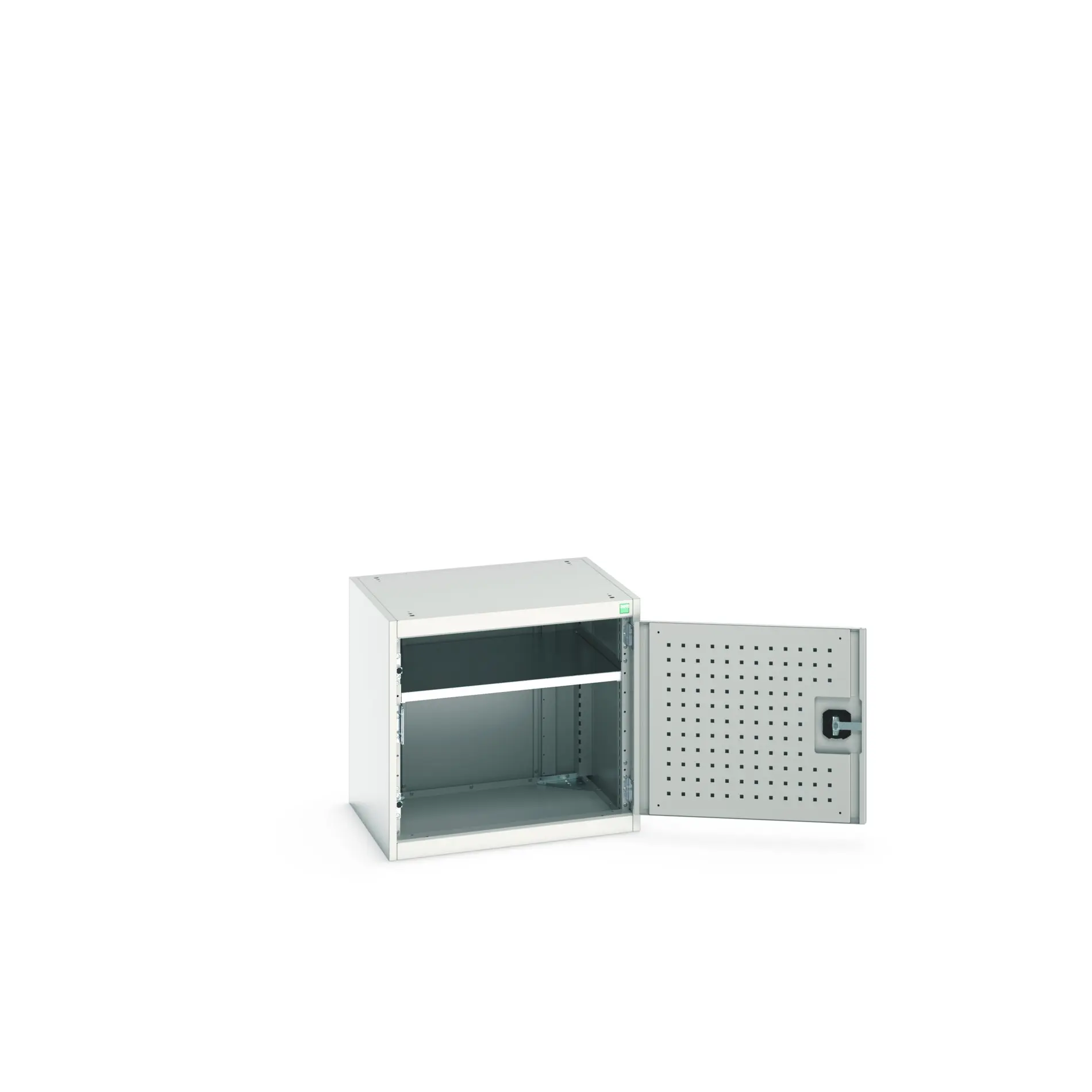 Produktfoto 1 von Bott Schrank Typ Regalschrank Bodenmontage 1 Tür/en 1 Regal/e Stahlblech