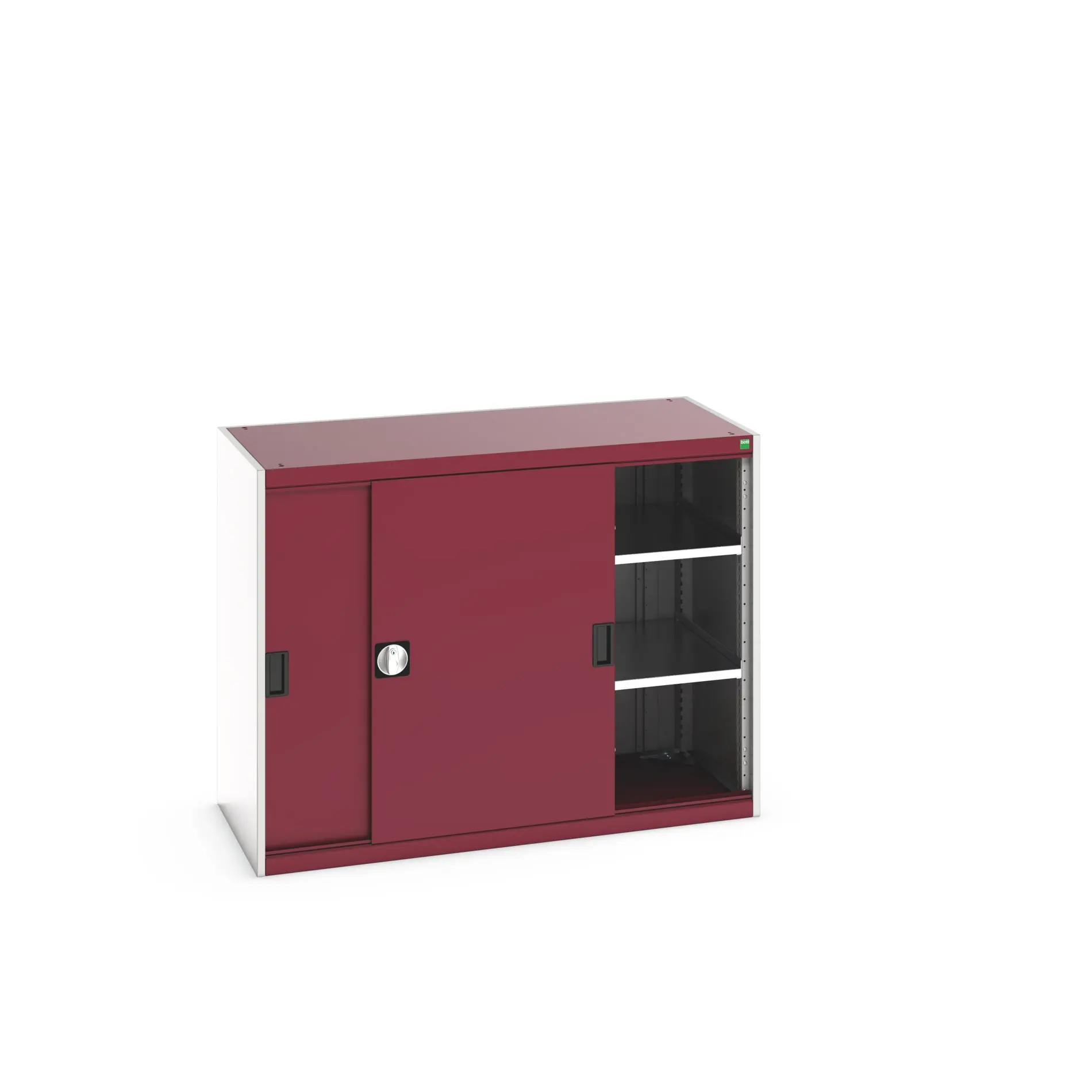 Produktfoto 1 von Bott Aufbewahrungsschrank Typ Regalschrank Freistehend 2 Tür/en 2 Regal/e 1000 mm 1300 mm Ja 650 mm Stahlblech