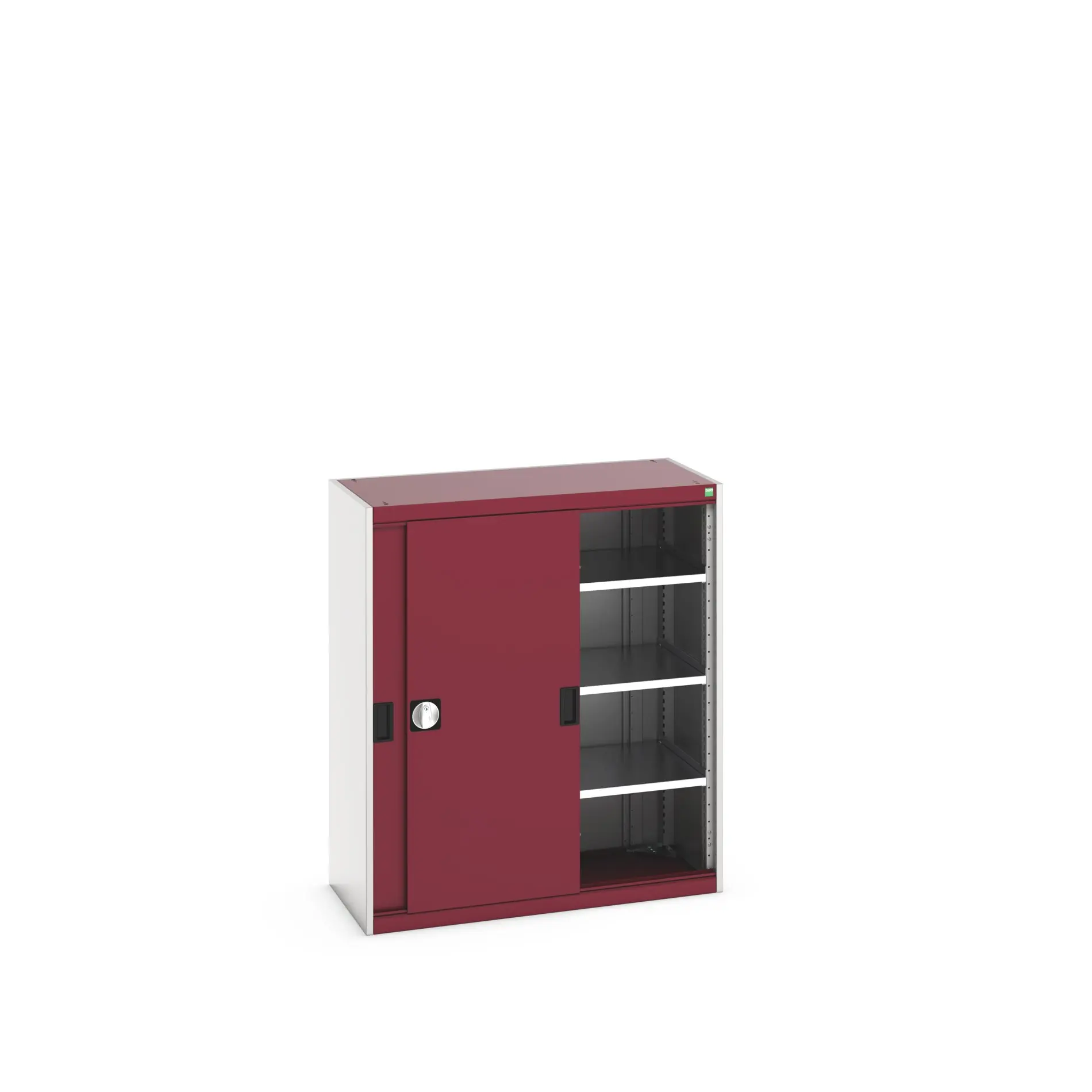 Produktfoto 1 von Bott Schrank Typ Regalschrank Freistehend 2 Tür/en 3 Regal/e 1200 mm 1050mm Abschließbar 525 mm Stahlblech