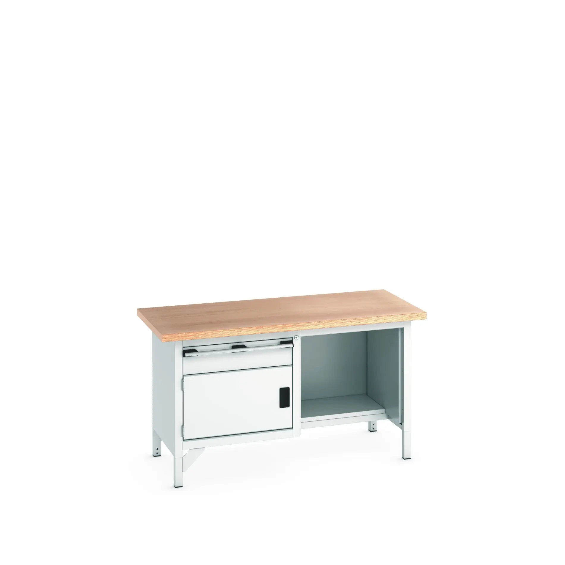 Produktfoto 1 von Bott Aufbewahrungsschrank Typ Aufbewahrungstisch Freistehend 1 Tür/en 1 Regal/e 1 Schublade/n 840 mm 1500 mm 750 mm