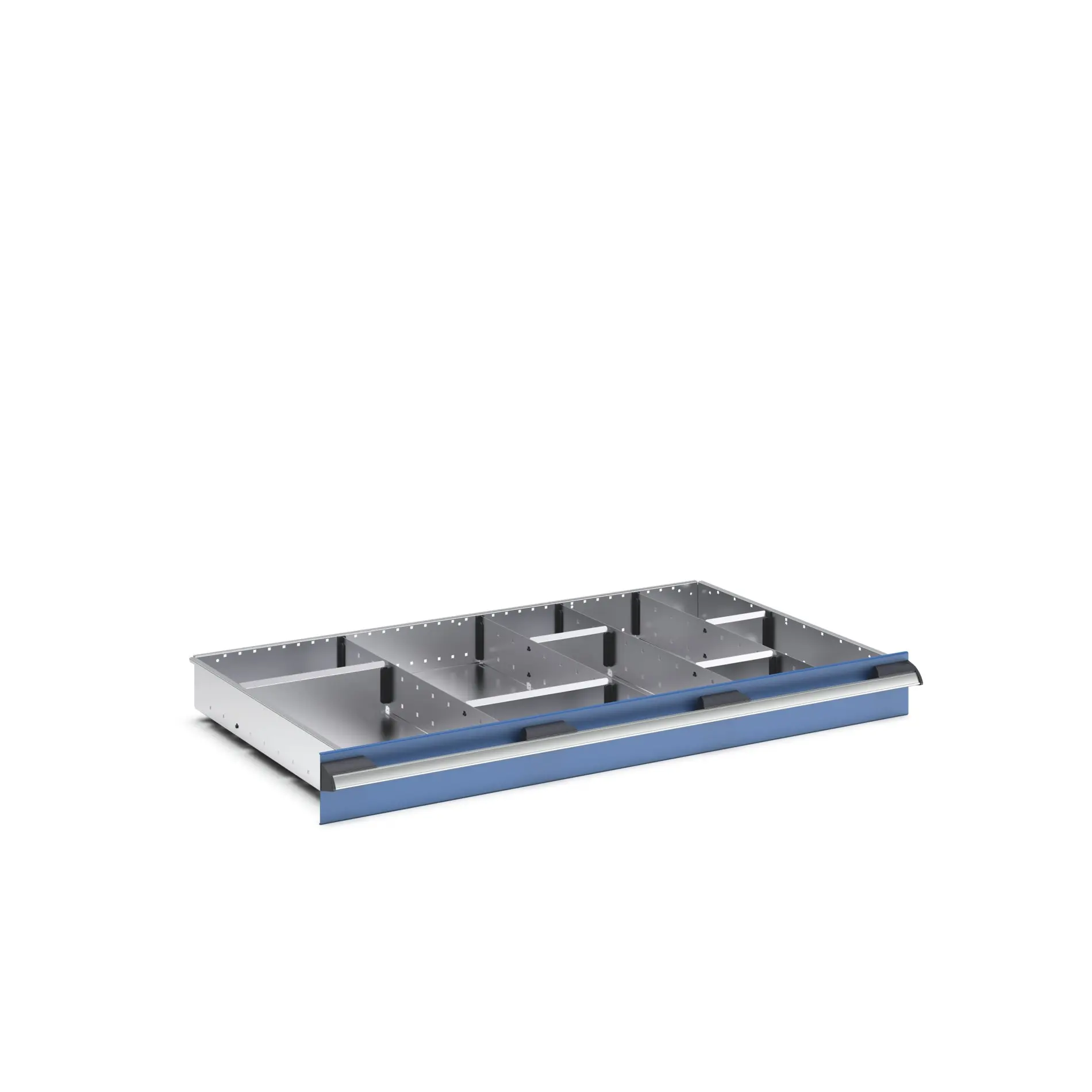 Produktfoto 1 von Bott Trennwandset, Typ Trennwand für Schubladen, Stahlblech, Silber