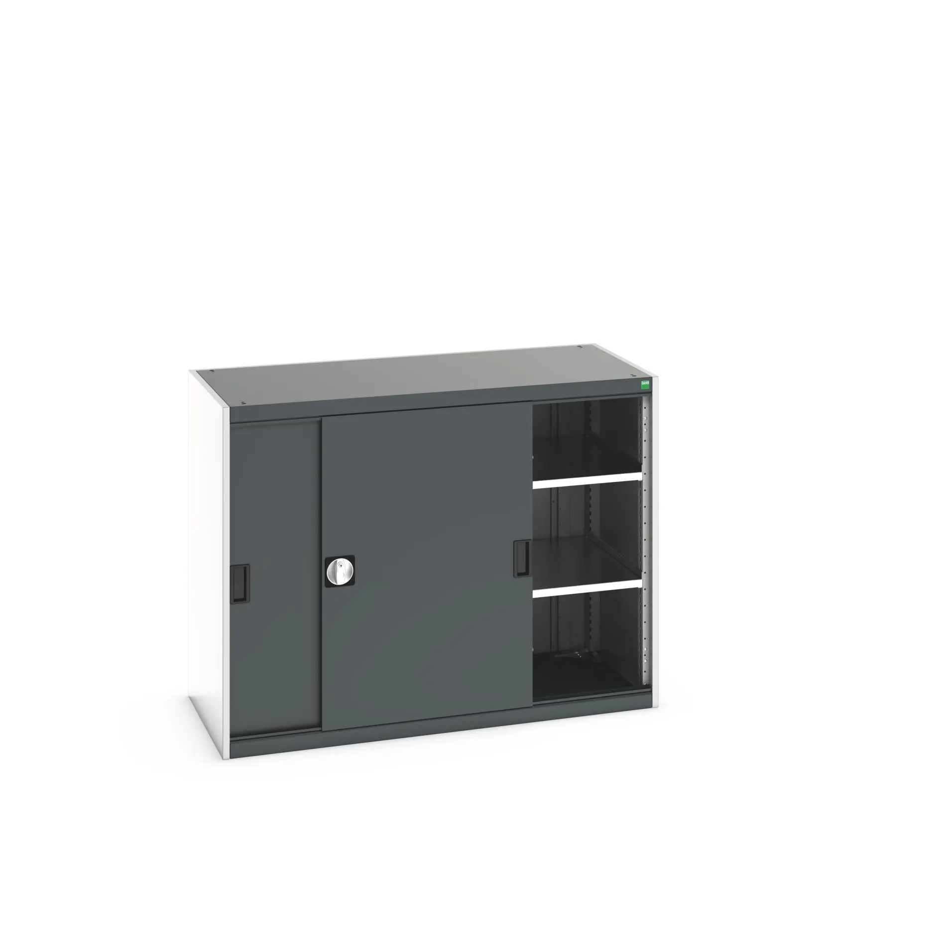 Produktfoto 1 von Bott Aufbewahrungsschrank Typ Schrank Freistehend 2 Tür/en 2 Regal/e 1000 mm 1300 mm Ja 650 mm Stahlblech