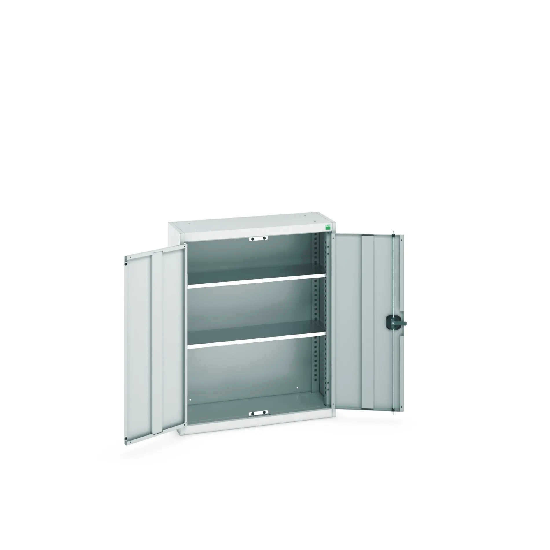Produktfoto 1 von Bott Aufbewahrungsschrank Typ Schrank Freistehend 2 Tür/en 2 Regal/e 1000 mm 80 mm 325 mm Stahlblech