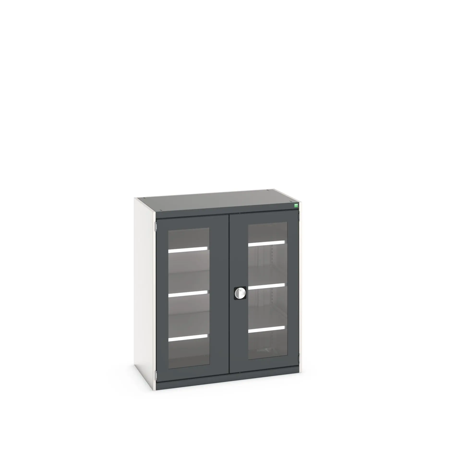 Bott Schrank Typ Regalschrank Freistehend 2 Tür/en 3 Regal/e 1200 mm 1050mm Abschließbar 650 mm Stahlblech
