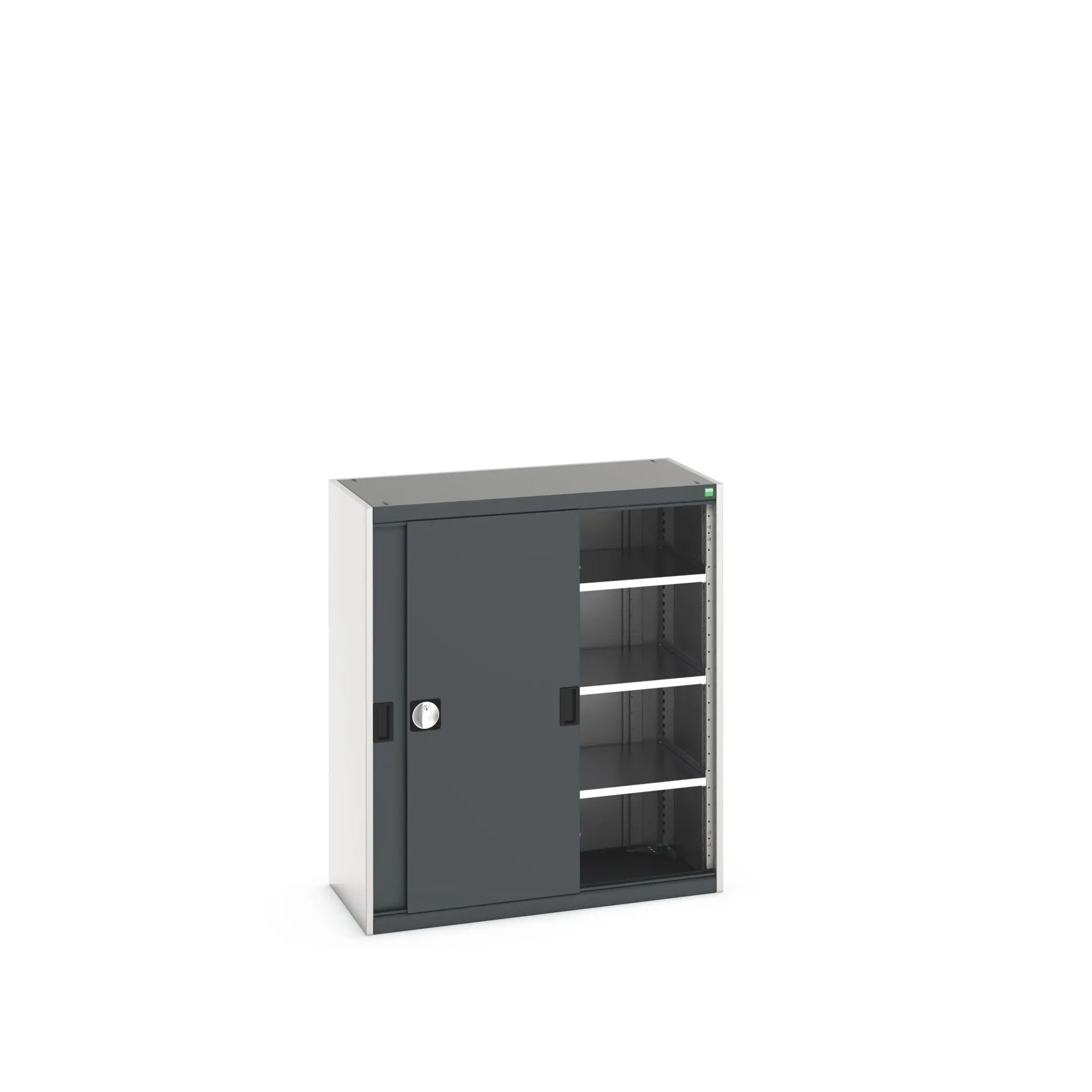 Produktfoto 1 von Bott Aufbewahrungsschrank Typ Regalschrank Freistehend 2 Tür/en 3 Regal/e 1200 mm 1050 mm Ja 525 mm Stahlblech