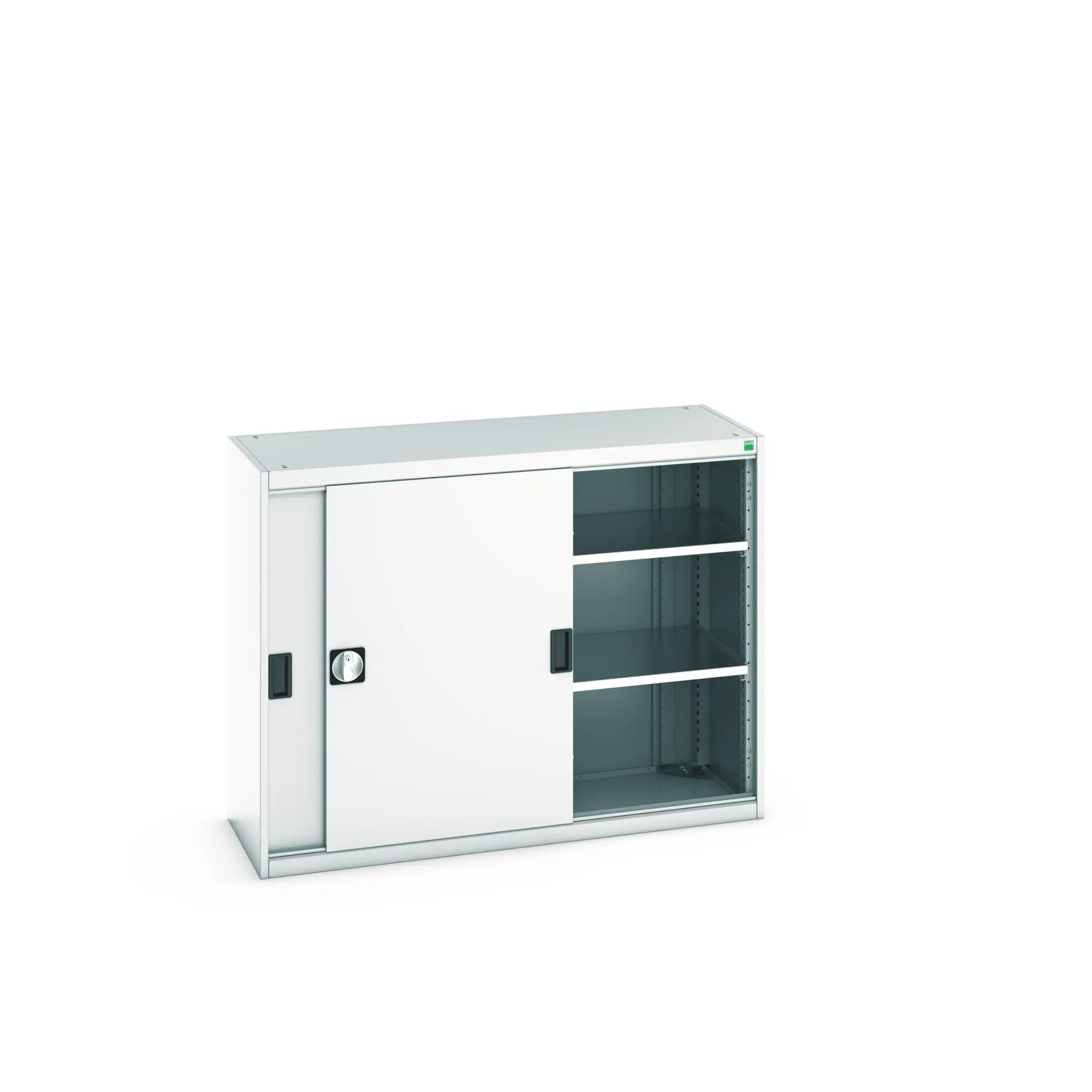 Produktfoto 1 von Bott Schrank Typ Regalschrank Bodenmontage 2 Tür/en 2 Regal/e Stahlblech