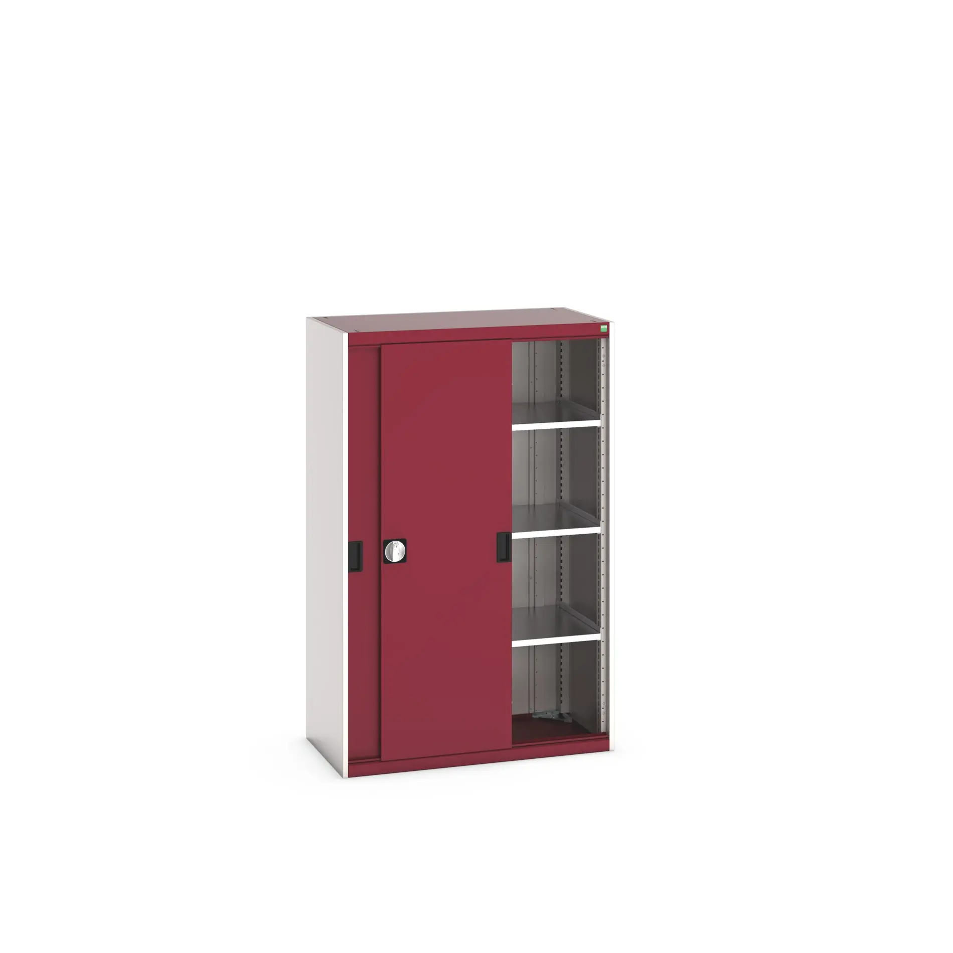 Produktfoto 1 von Bott Schrank Typ Regalschrank Bodenmontage 2 Tür/en 3 Regal/e Stahlblech