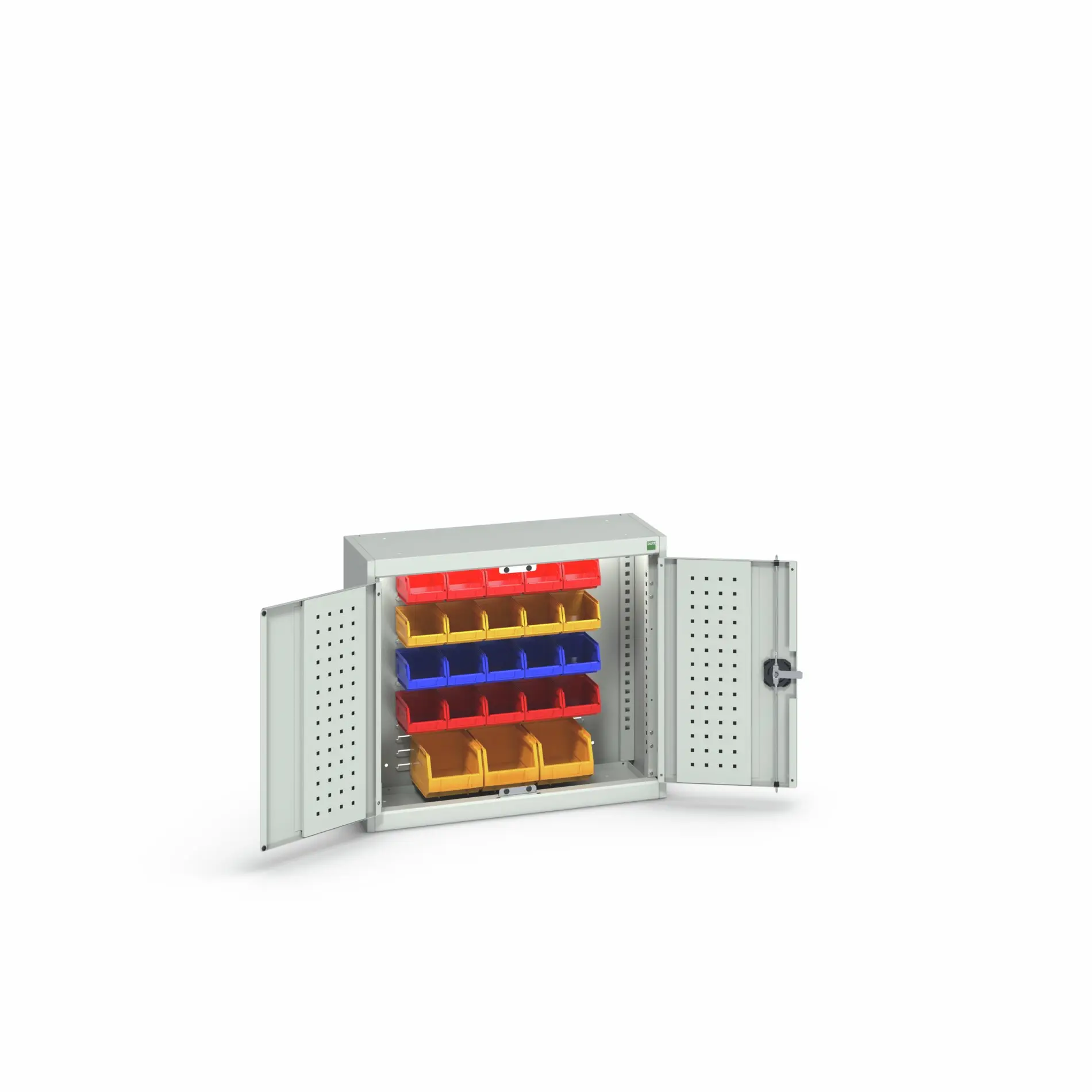 Produktfoto 1 von Bott Aufbewahrungsschrank Typ Wandschrank 2 Tür/en 700 mm 80 mm 325 mm Stahlblech