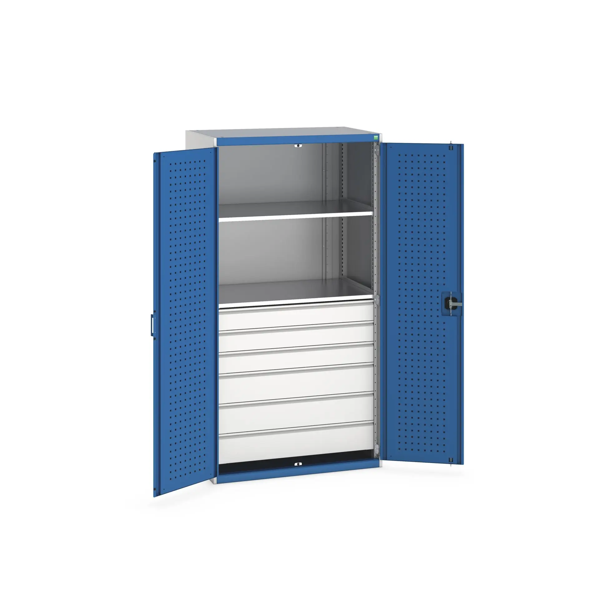 Produktfoto 1 von Bott Aufbewahrungsschrank Typ Bestückter Schrank Freistehend 2 Tür/en 2 Regal/e 6 Schublade/n 2000 mm 1050 mm Ja 650 mm