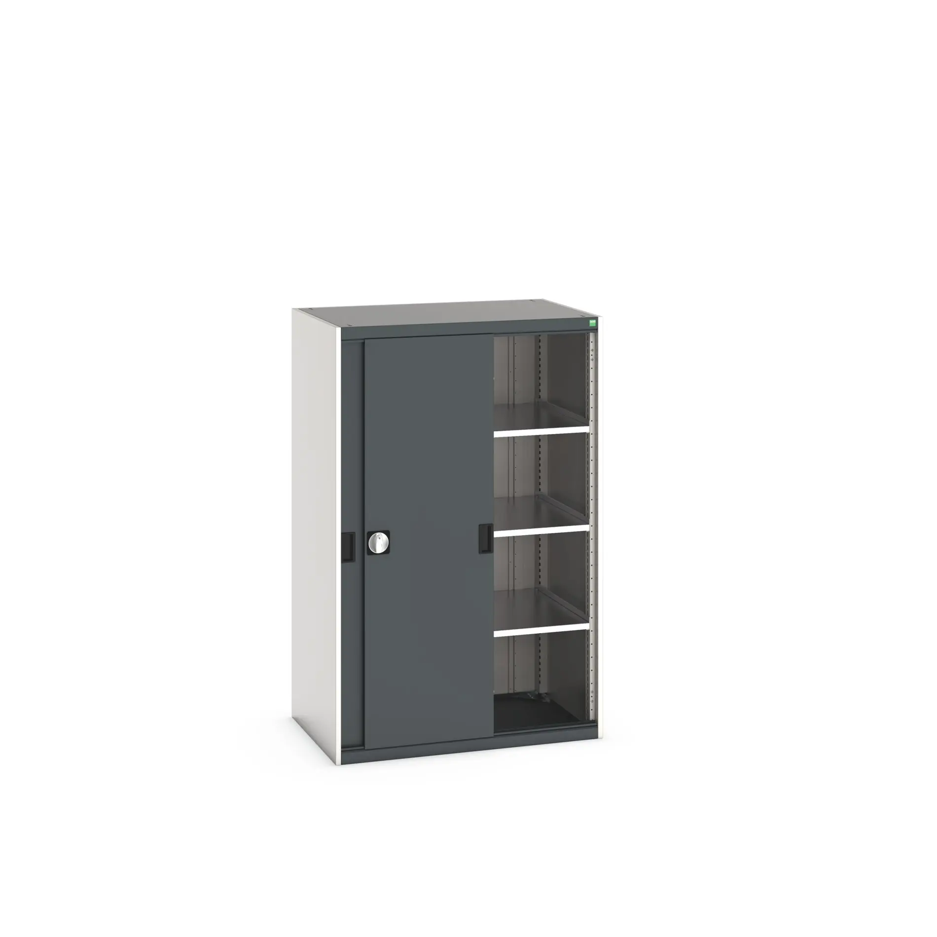 Produktfoto 1 von Bott Aufbewahrungsschrank Typ Regalschrank Freistehend 2 Tür/en 3 Regal/e 1600 mm 1050 mm Ja 650 mm Stahlblech