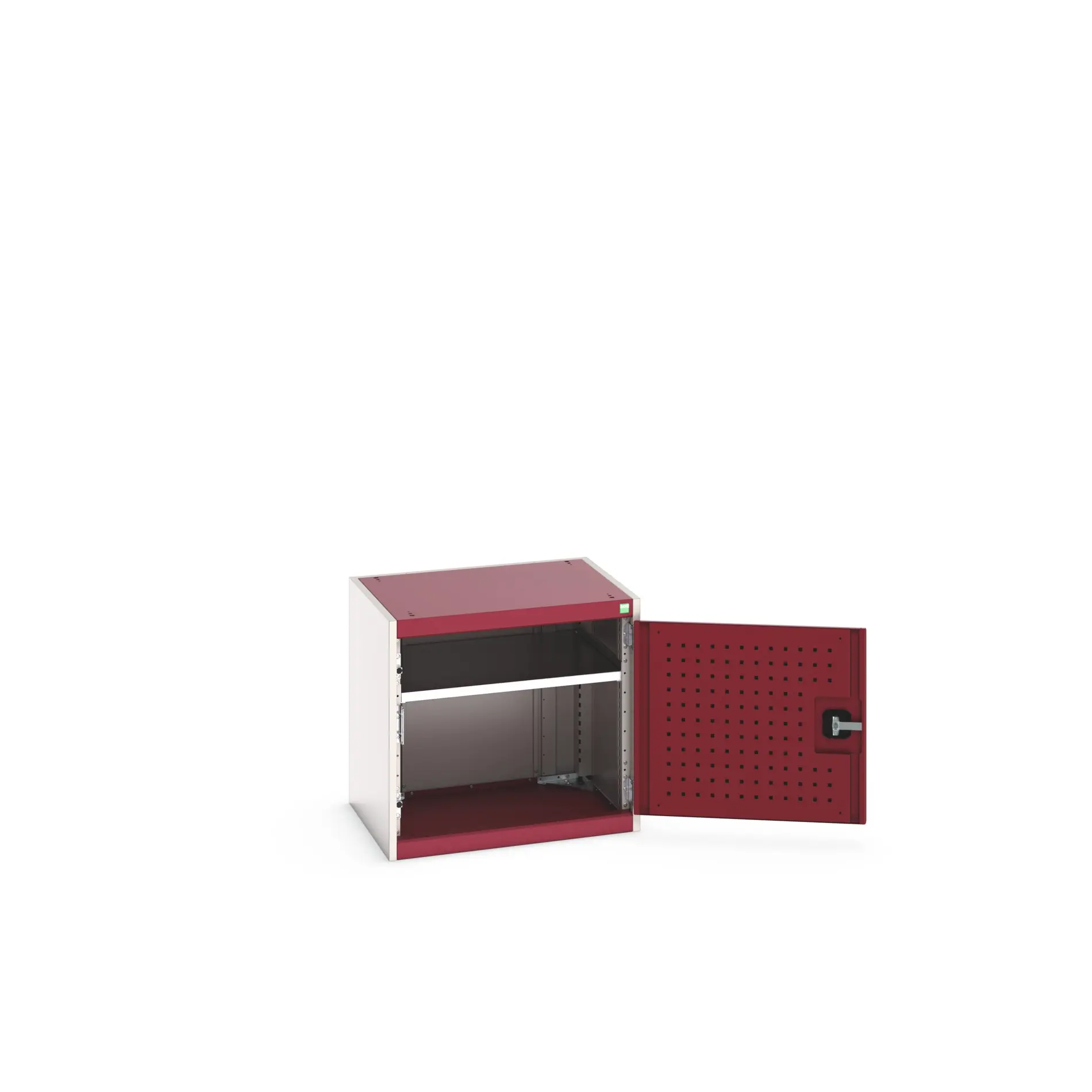 Produktfoto 1 von Bott Aufbewahrungsschrank Typ Regalschrank Freistehend 1 Tür/en 1 Regal/e 600 mm 650 mm Ja 525 mm Stahlblech