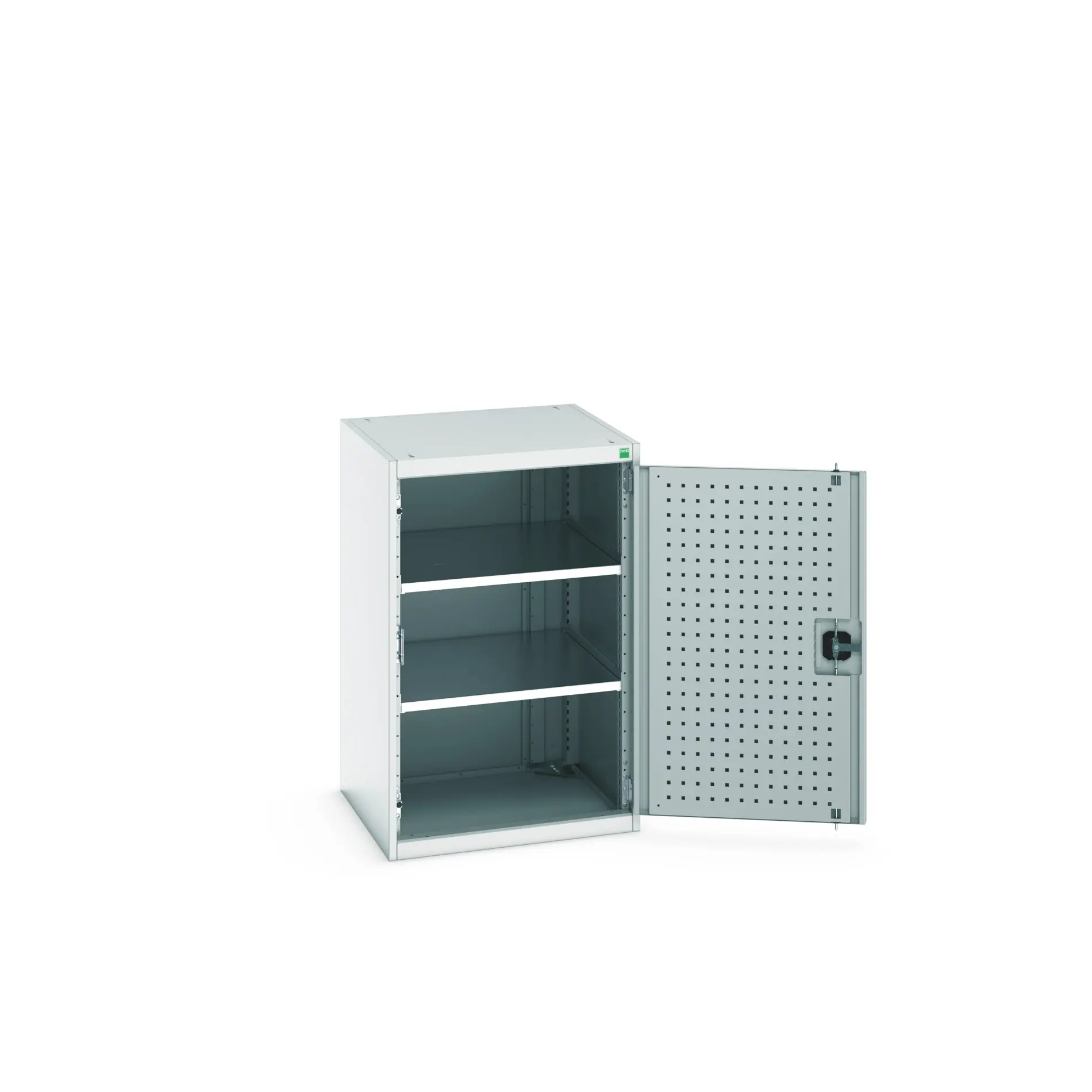 Produktfoto 1 von Bott Aufbewahrungsschrank Typ Regalschrank Freistehend 1 Tür/en 2 Regal/e 1000 mm 650 mm Ja 650 mm Stahlblech