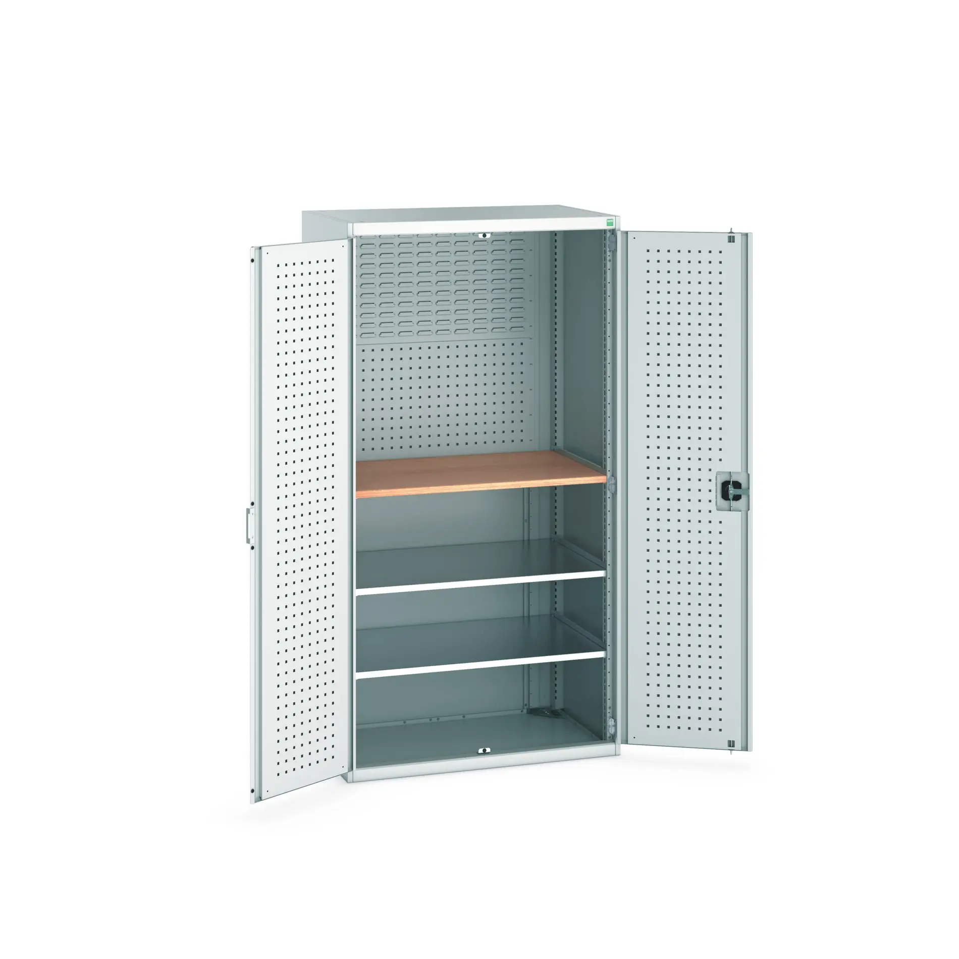 Produktfoto 1 von Bott Aufbewahrungsschrank Typ Mini Werkstattschrank Freistehend 2 Tür/en 2 Regal/e 2000 mm 1050 mm Ja 650 mm Stahlblech