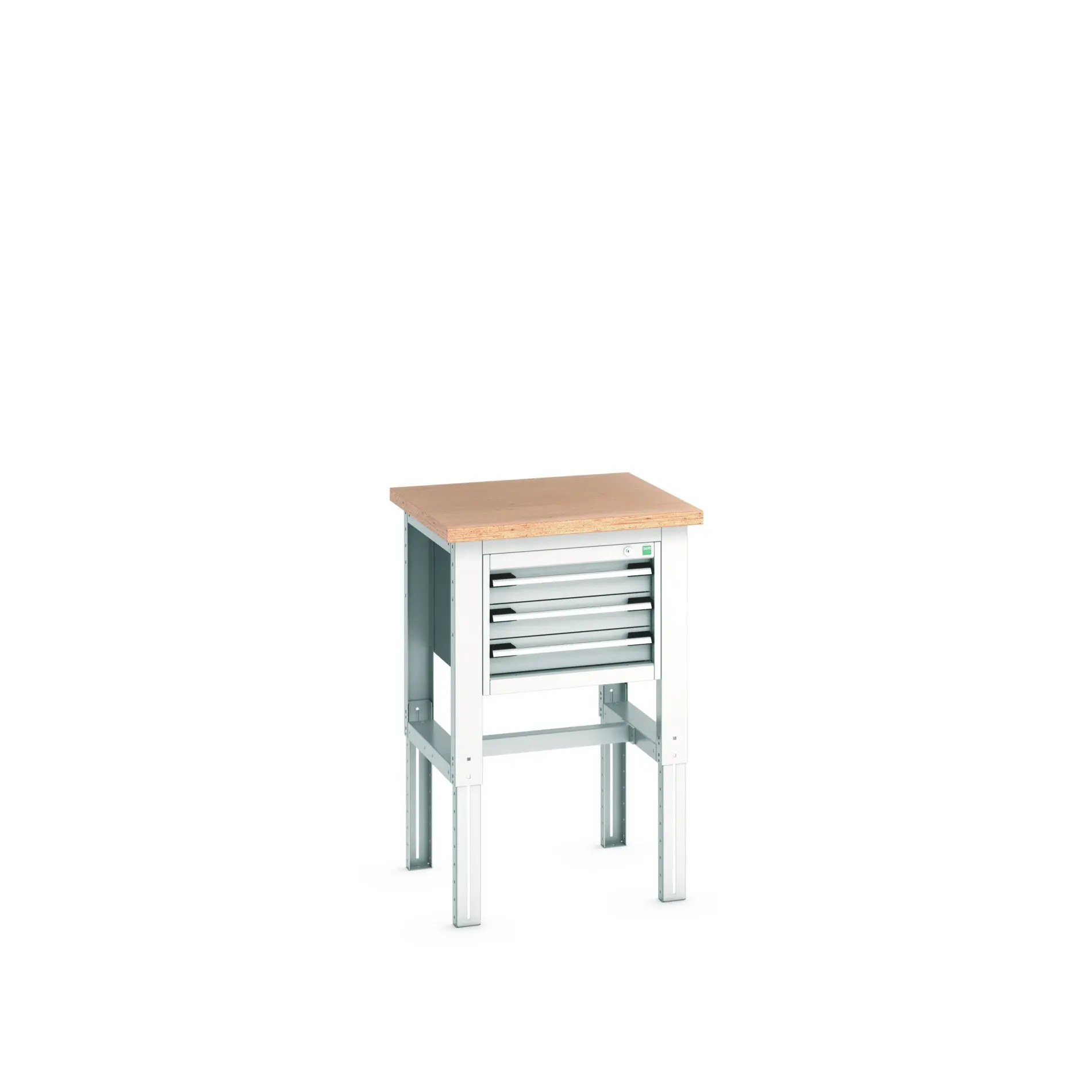 Produktfoto 1 von Bott Stahlblech Werkzeugschrankmodul 3 Schubladen, x 750mm x 750mm
