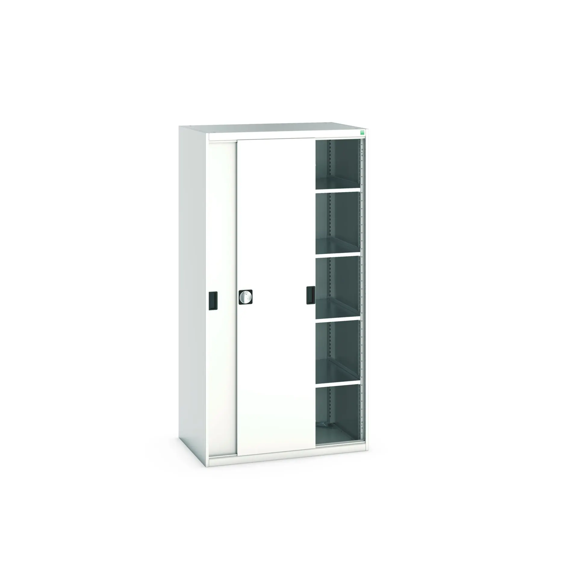 Produktfoto 1 von Bott Aufbewahrungsschrank Typ Regalschrank Freistehend 2 Tür/en 4 Regal/e 2000 mm 1050 mm Ja 650 mm Stahlblech