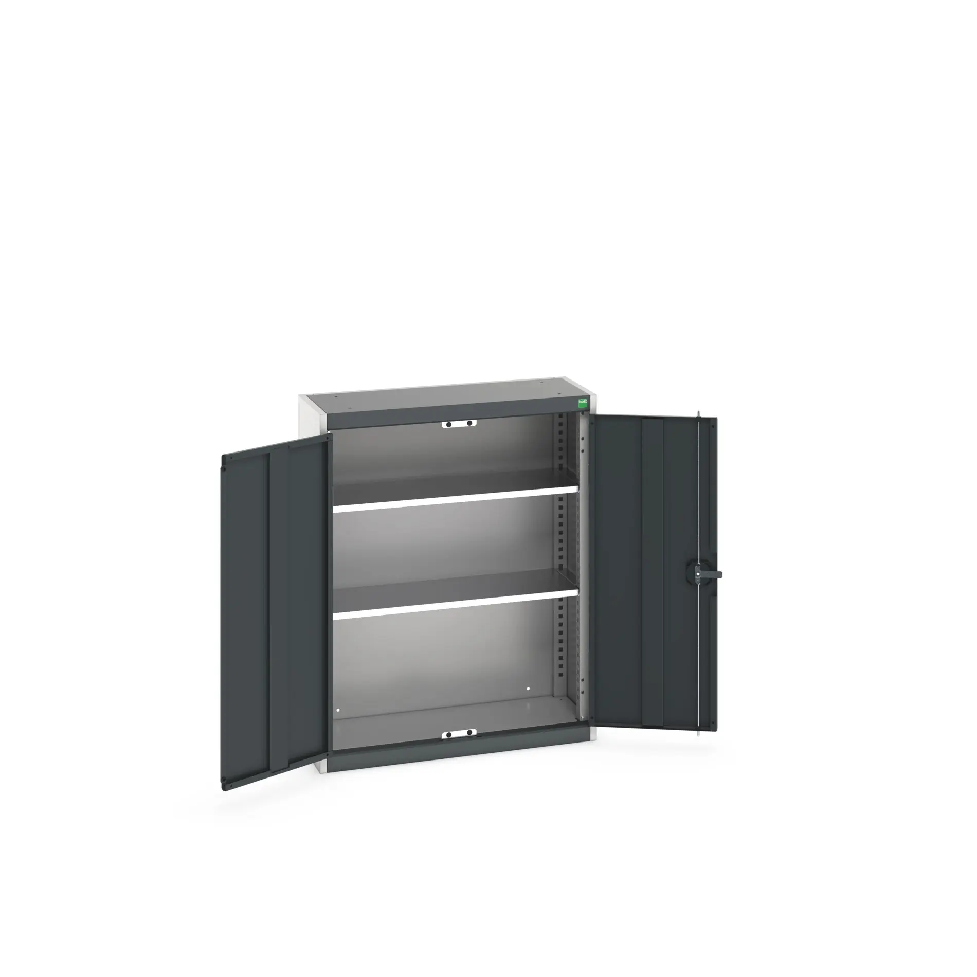 Produktfoto 1 von Bott Aufbewahrungsschrank Typ Schrank Freistehend 2 Tür/en 2 Regal/e 1000 mm 80 mm 325 mm Stahl