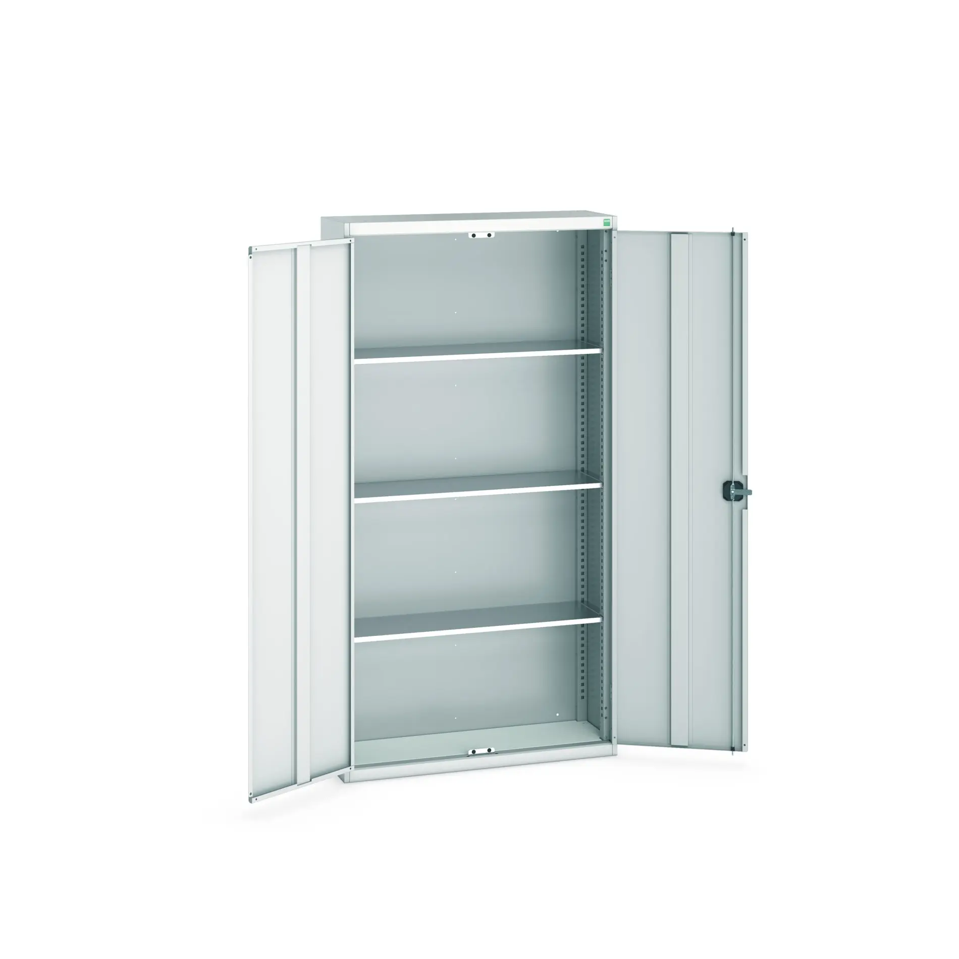 Produktfoto 1 von Bott Aufbewahrungsschrank Typ Schrank Freistehend 2 Tür/en 3 Regal/e 2000 mm 1050 mm 325 mm Stahl