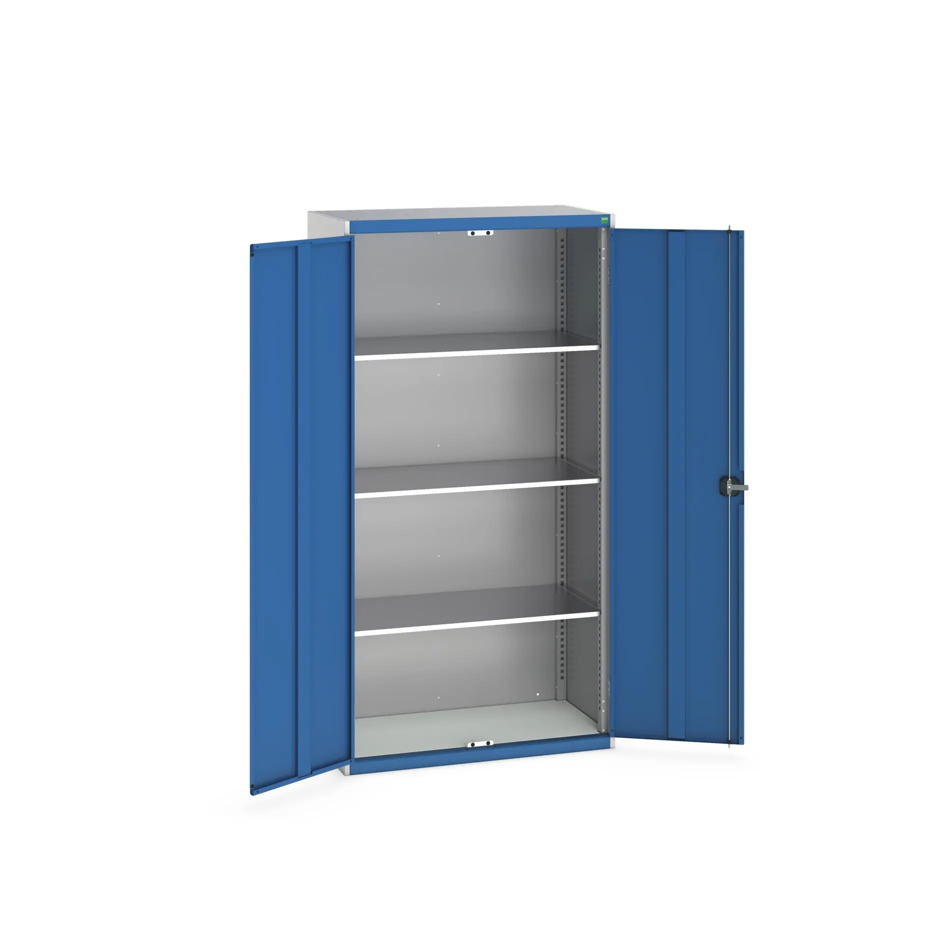 Produktfoto 1 von Bott Aufbewahrungsschrank Typ Schrank Freistehend 2 Tür/en 3 Regal/e 2000 mm 1050 mm 525 mm Stahl