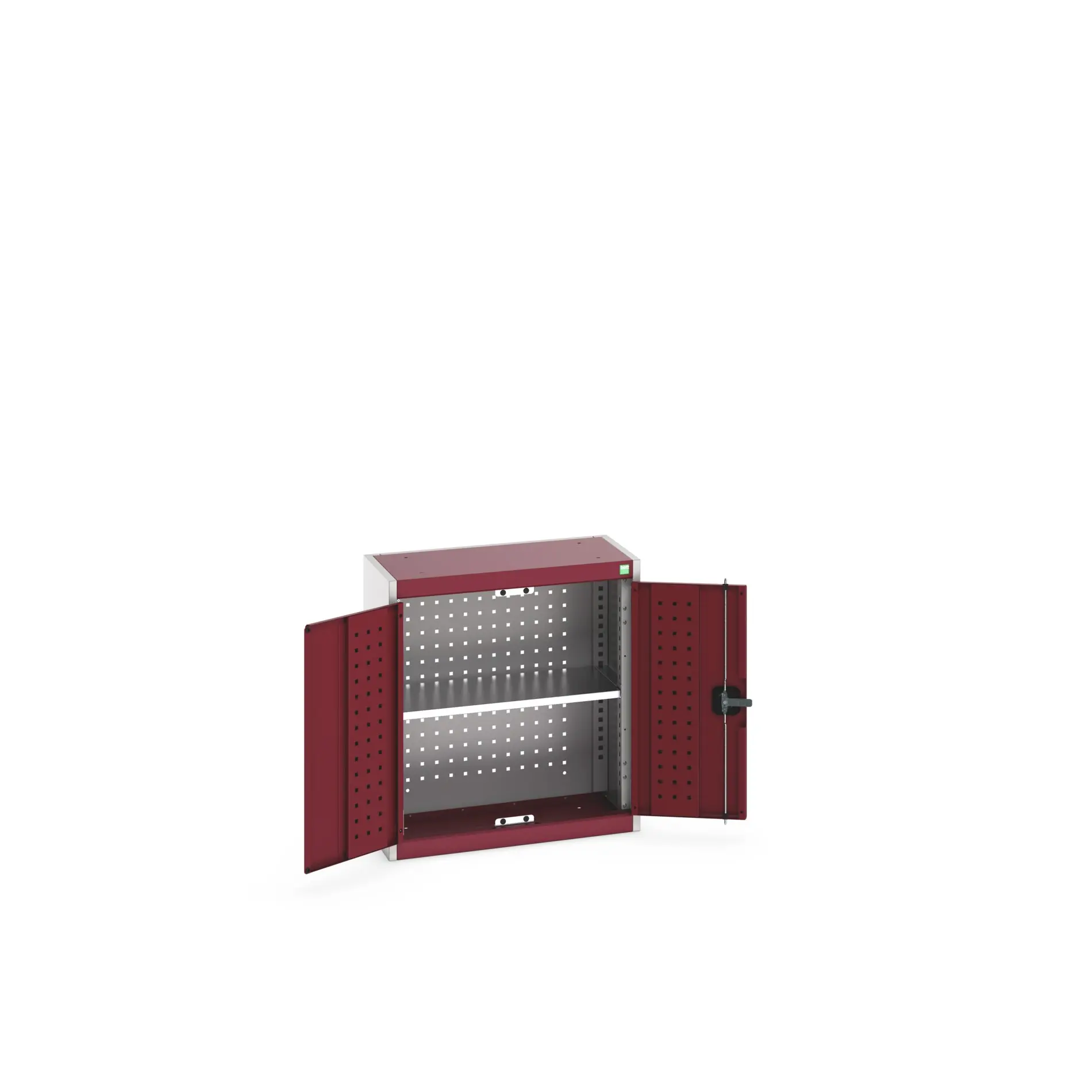 Produktfoto 1 von Bott Aufbewahrungsschrank Typ Wandschrank Freistehend 2 Tür/en 1 Regal/e 700 mm 650 mm 325 mm Stahl