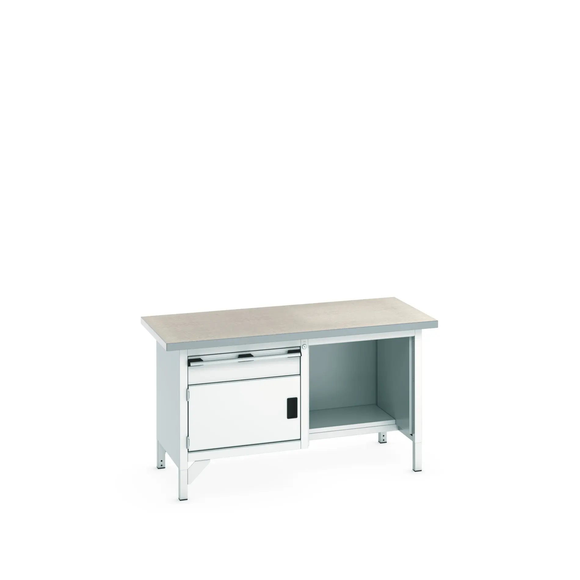 Produktfoto 1 von Bott Aufbewahrungsregal Typ Schrank ohne Regal Freistehend 1 Tür/en 1 Schublade/n 840 mm 1500mm 750 mm Stahl